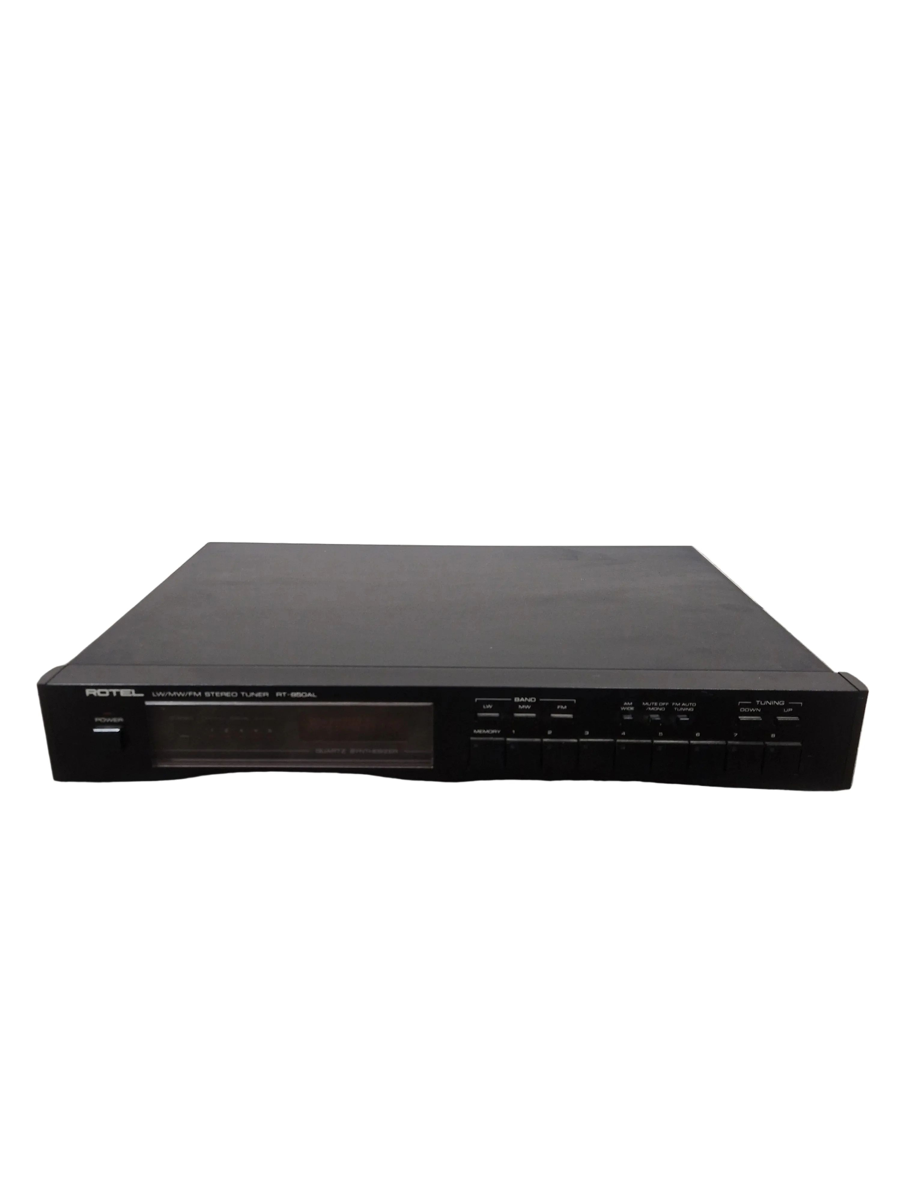 Rotel RT-850AL - LW/MW/FM Stereo Tuner - Black - Good