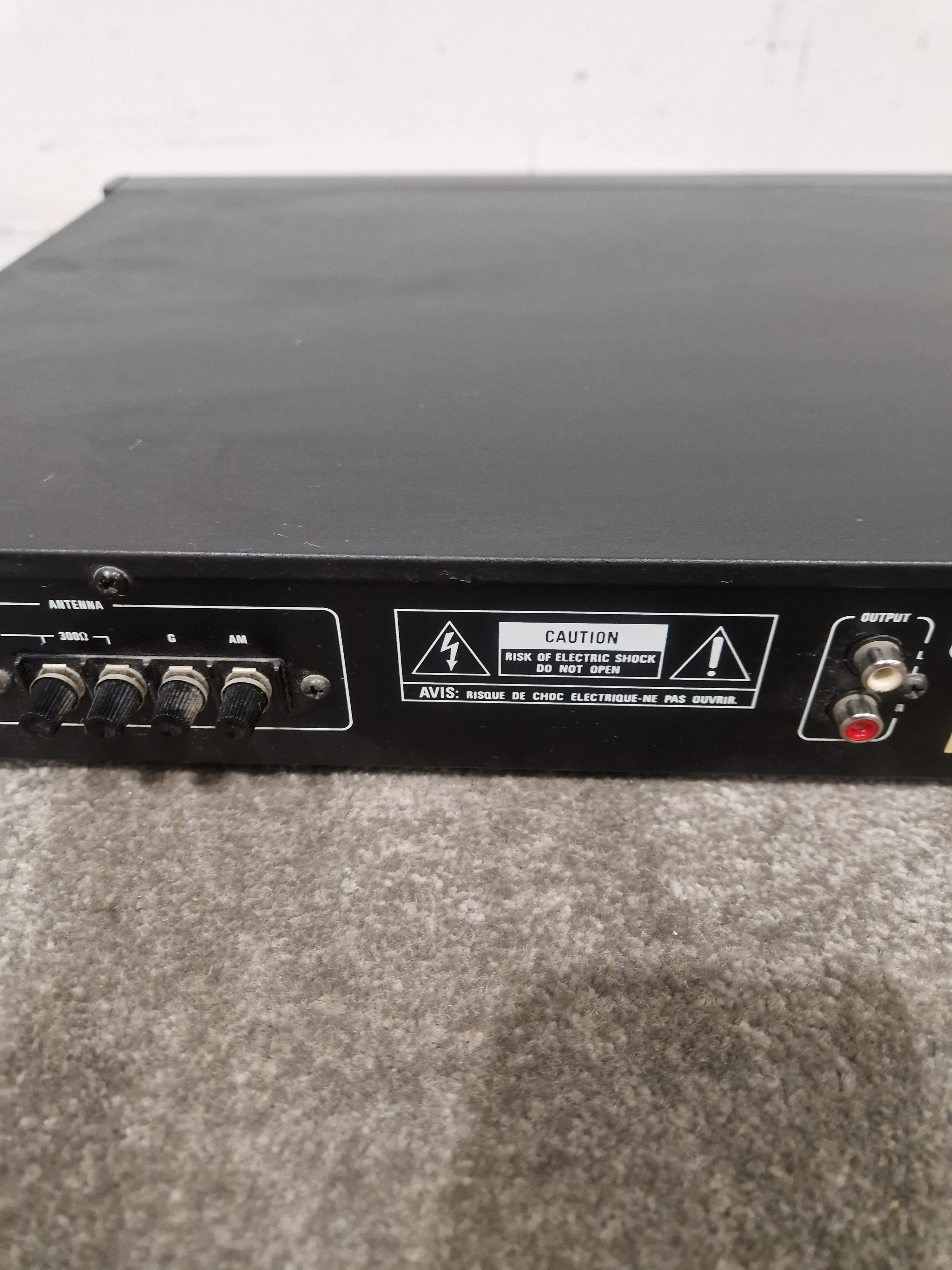 Rotel RT-850AL - LW/MW/FM Stereo Tuner - Black - Good - Image 5