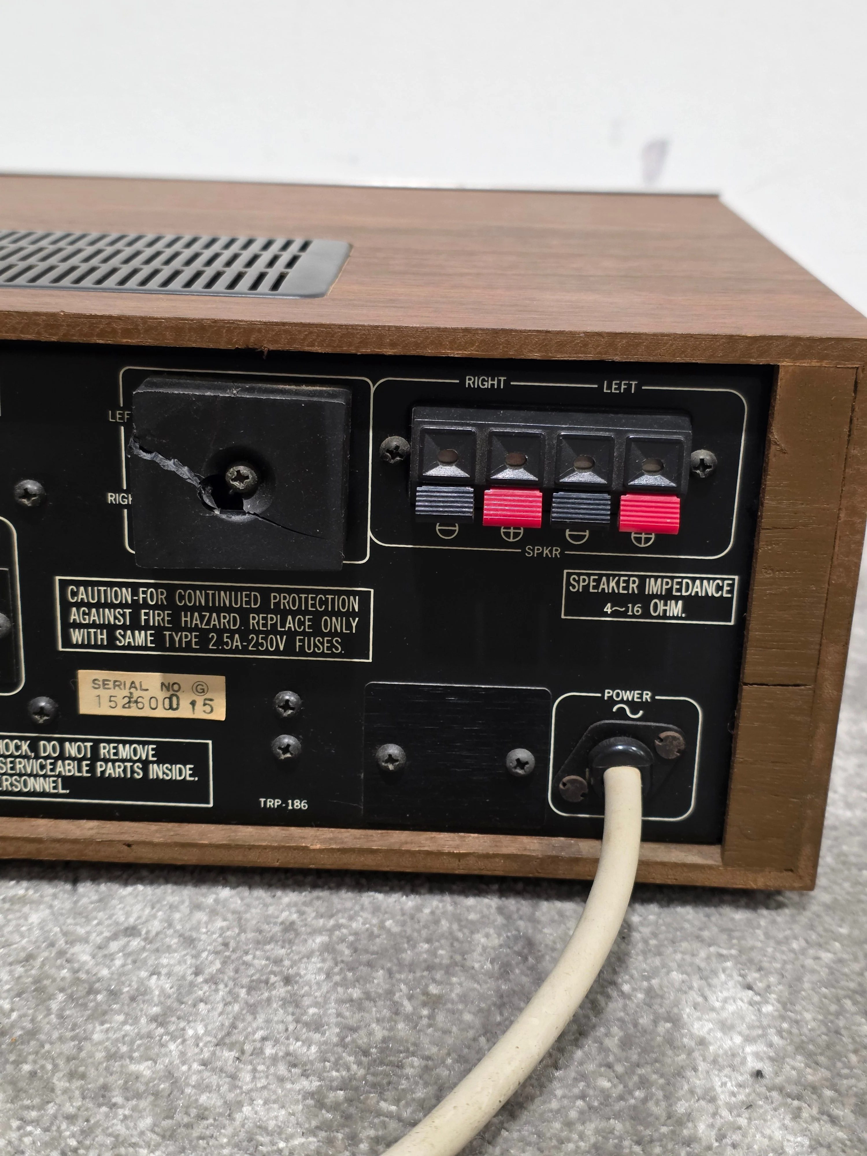 Rotel RX-300 - LW/MW/FM Stereo Receiver - Spares or Repair w/ Original Box - Image 8