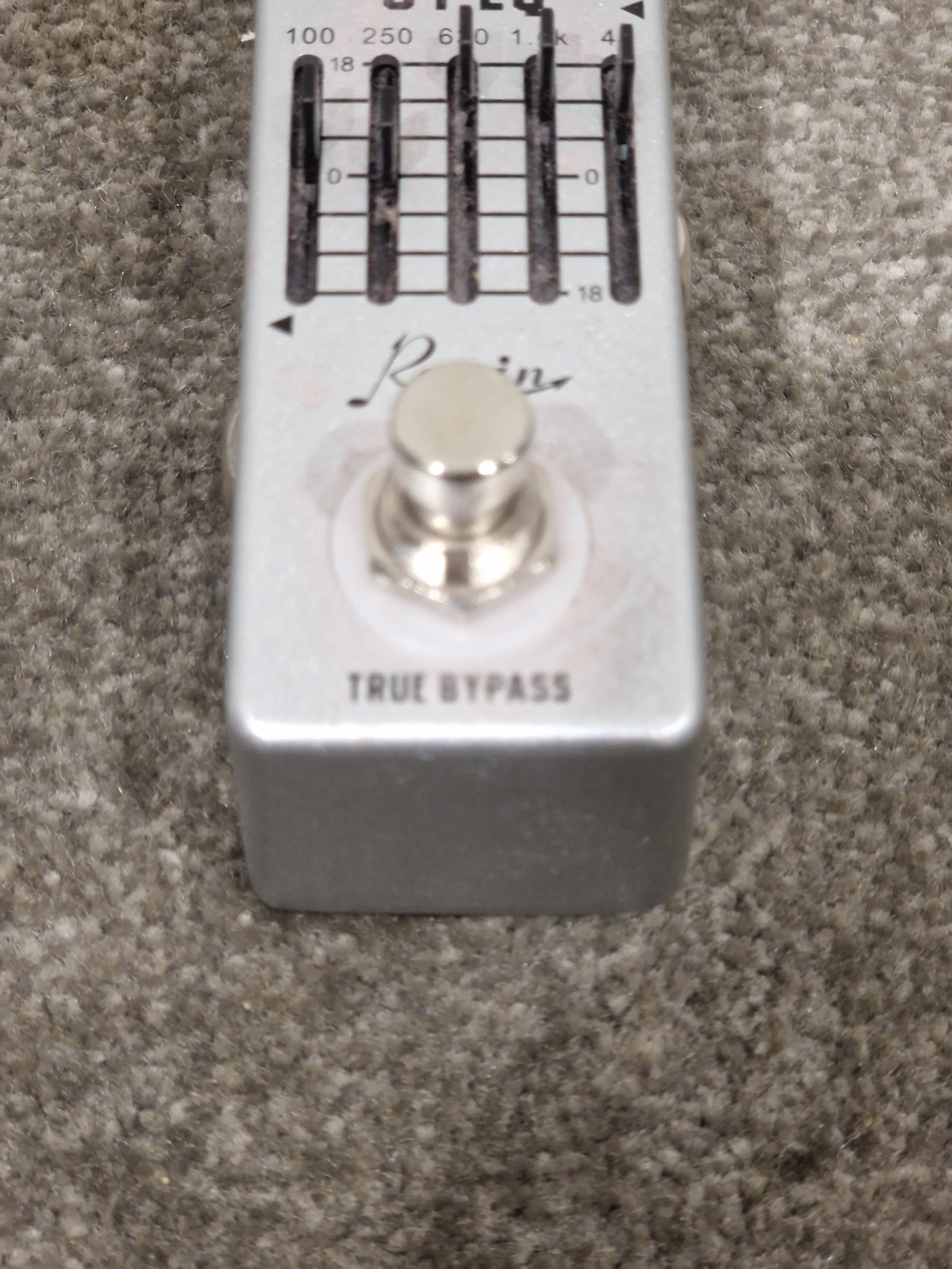 Rowin GT EQ - Guitar Effects Pedal - Silver - Good - Image 4