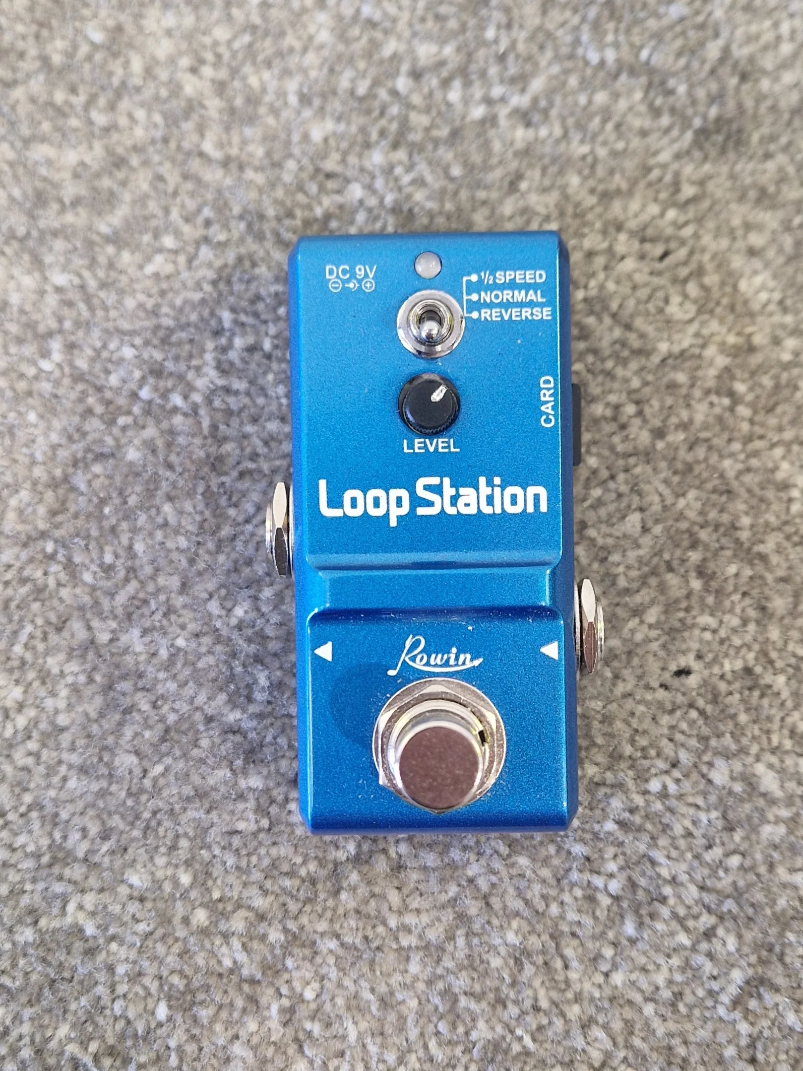Rowin Nano Loop Station Mini Looper Pedal - 10-Min Recording with USB & Reverse Mode - Mint w/ Original Box - Image 2