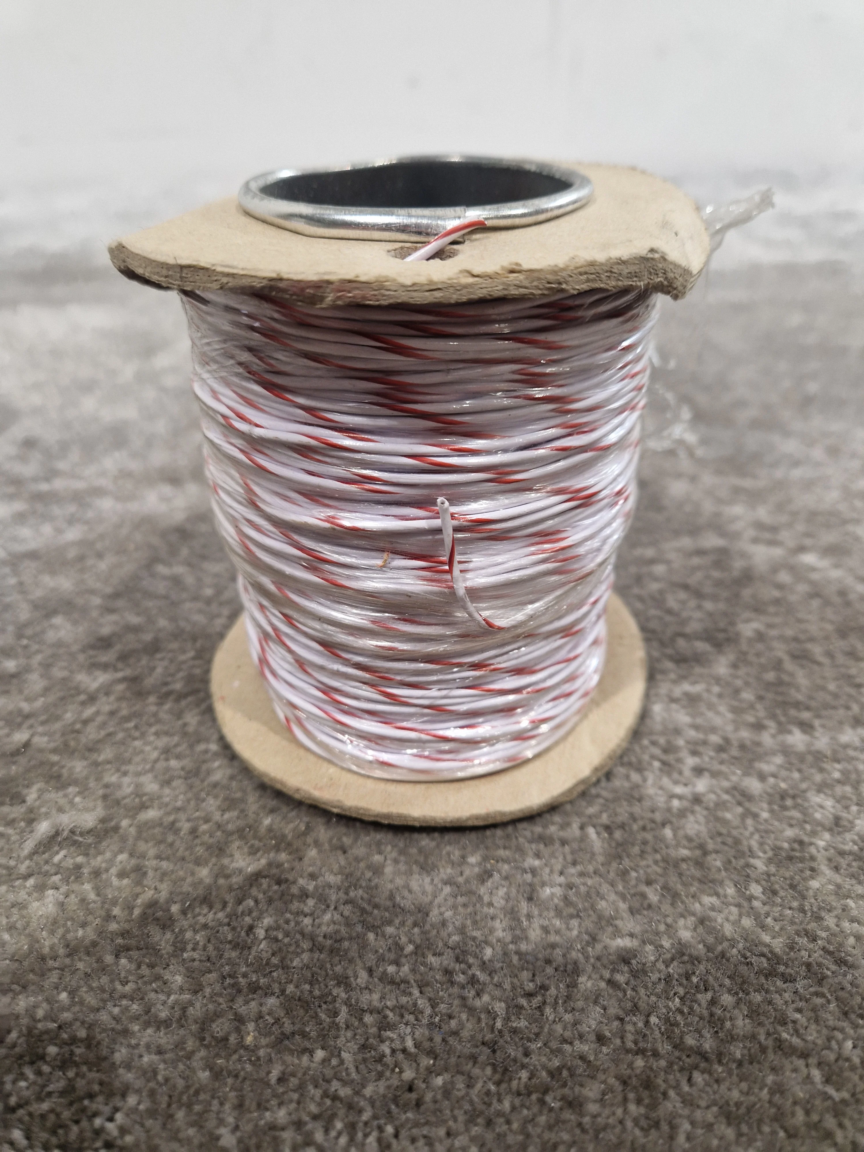 RR Electronics 7/0.2mm Equipment Wire Type 2 White And RED100 Metres - High-Quality Cabling - Excellent - Image 5
