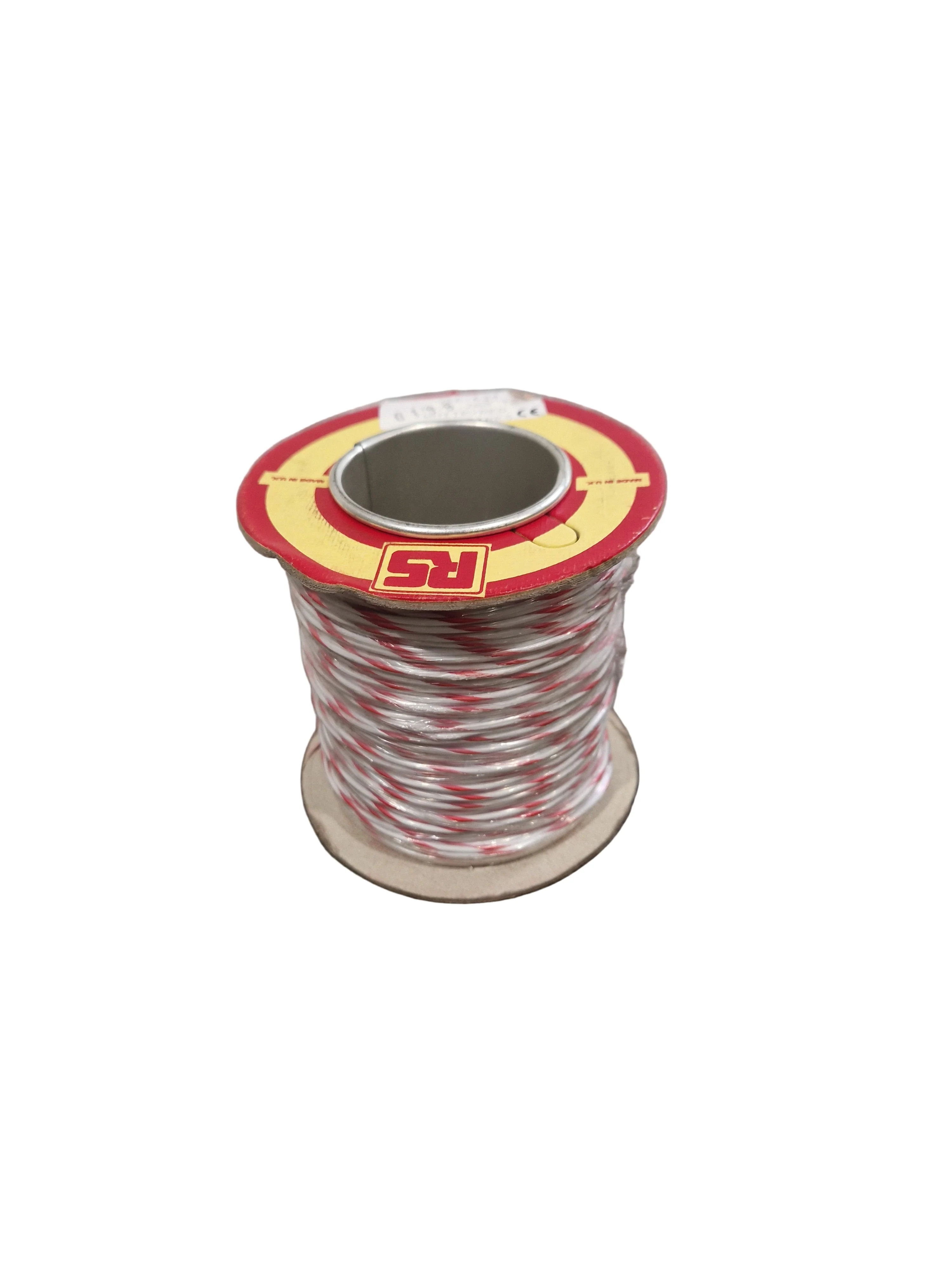 RS 16/0.2mm Equipment Wire Type 2 Red And White 100 Metres - High-Purity Copper - Excellent