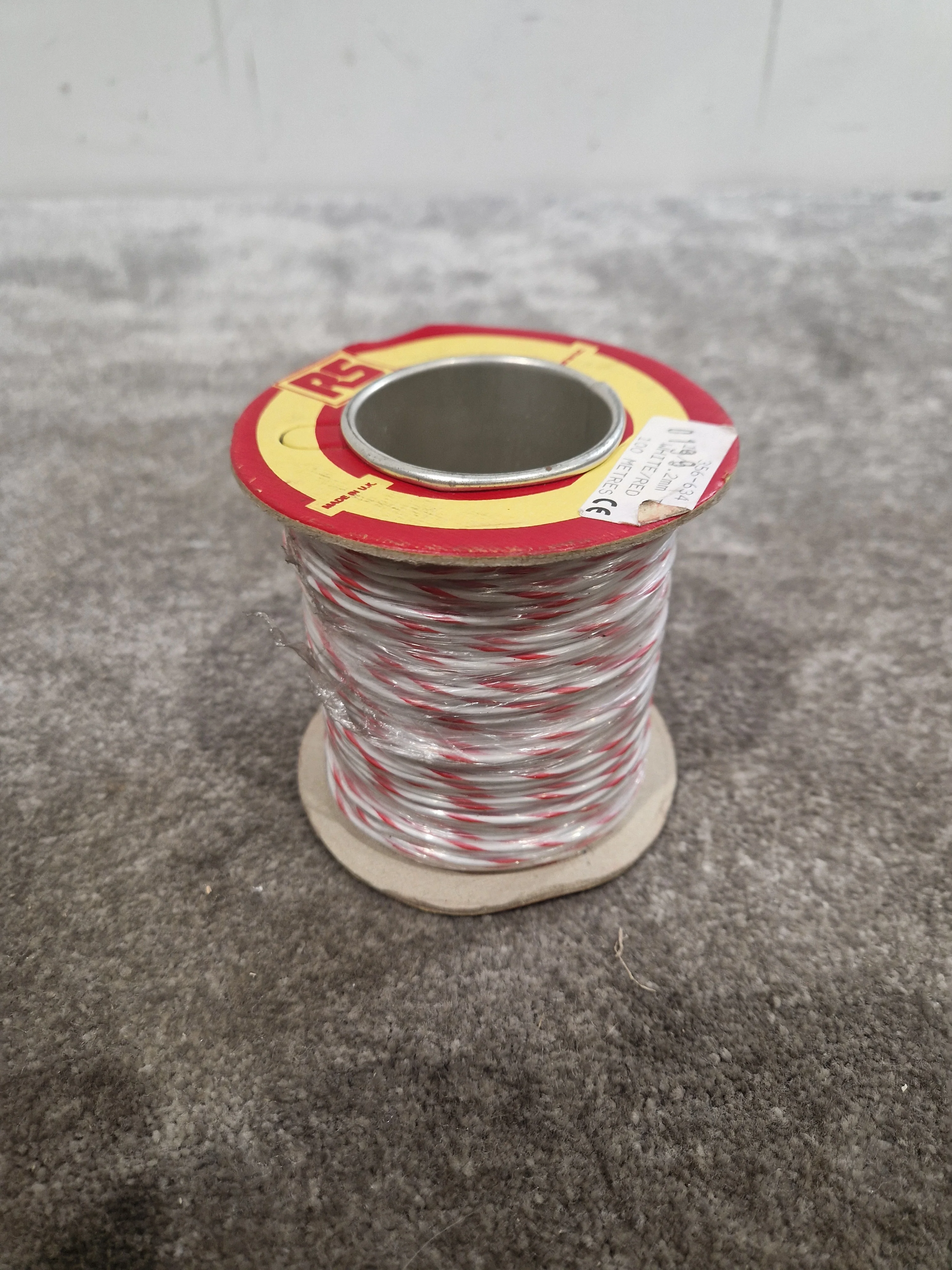 RS 16/0.2mm Equipment Wire Type 2 Red And White 100 Metres - High-Purity Copper - Excellent - Image 3