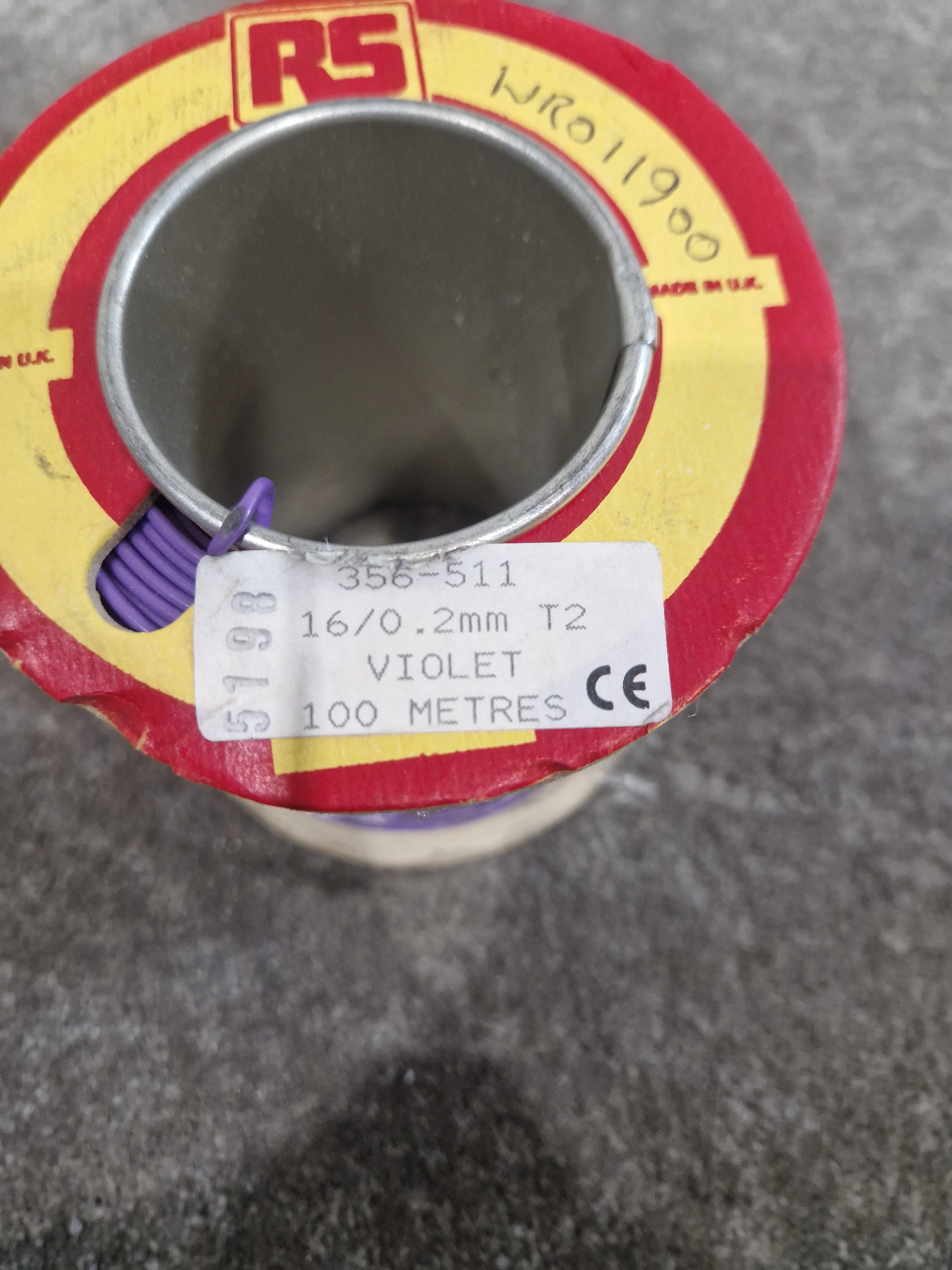 RS 16/0.2mm Equipment Wire Type 2 Violet 100 Metres - High Flexibility - Excellent - Image 6