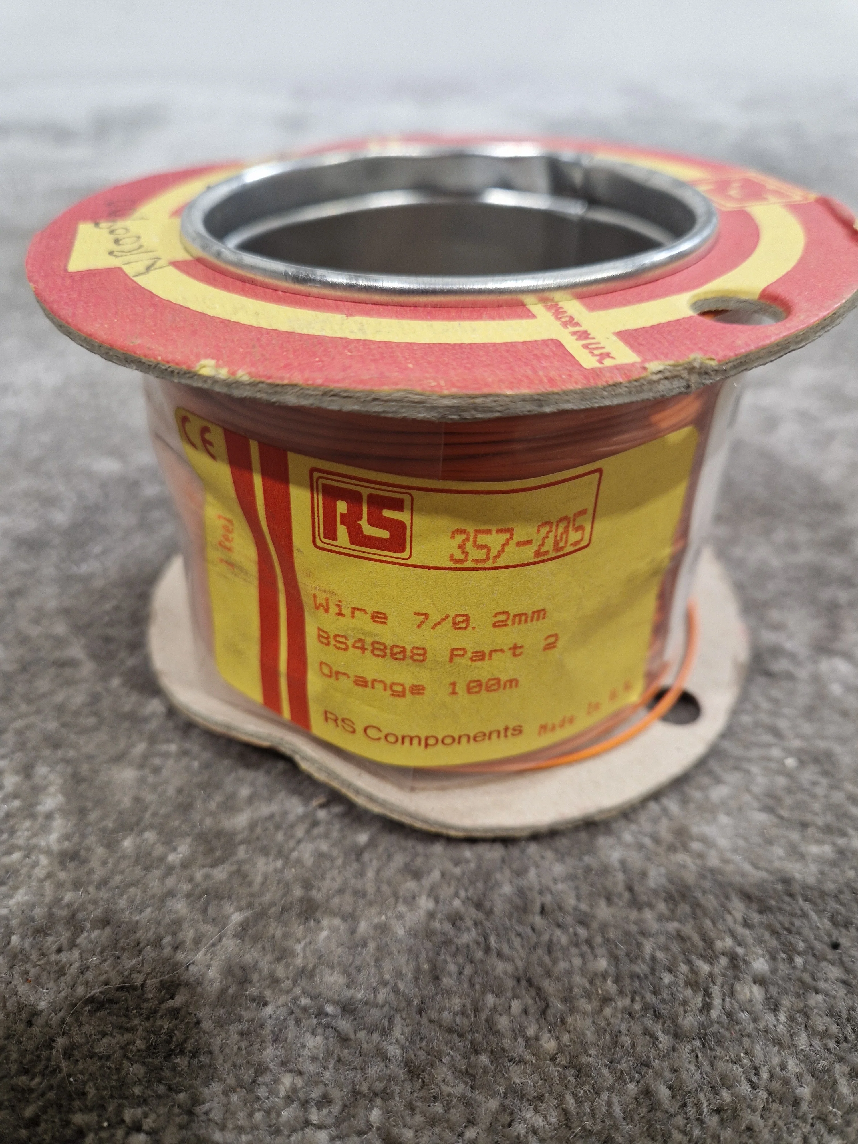 RS 7/0.2mm Equipment Wire Type 2 Orange 100 Metres - Versatile Wiring Solution - Excellent - Image 6