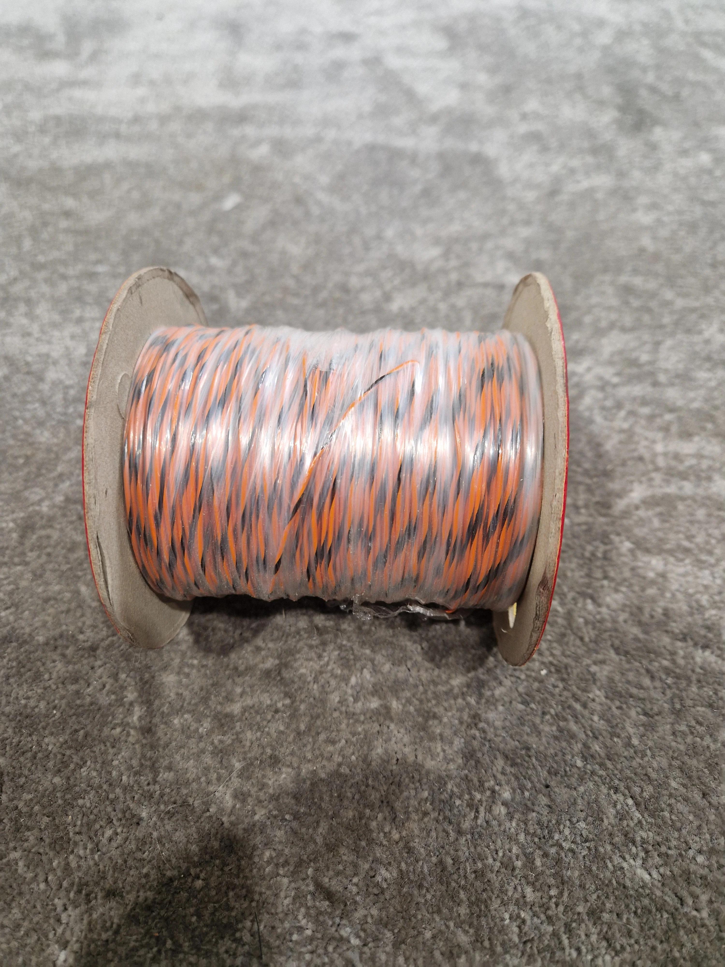 RS 7/0.2mm Equipment Wire Type 2 Orange And Black 100 Metres - Durable Insulation - Excellent - Image 5