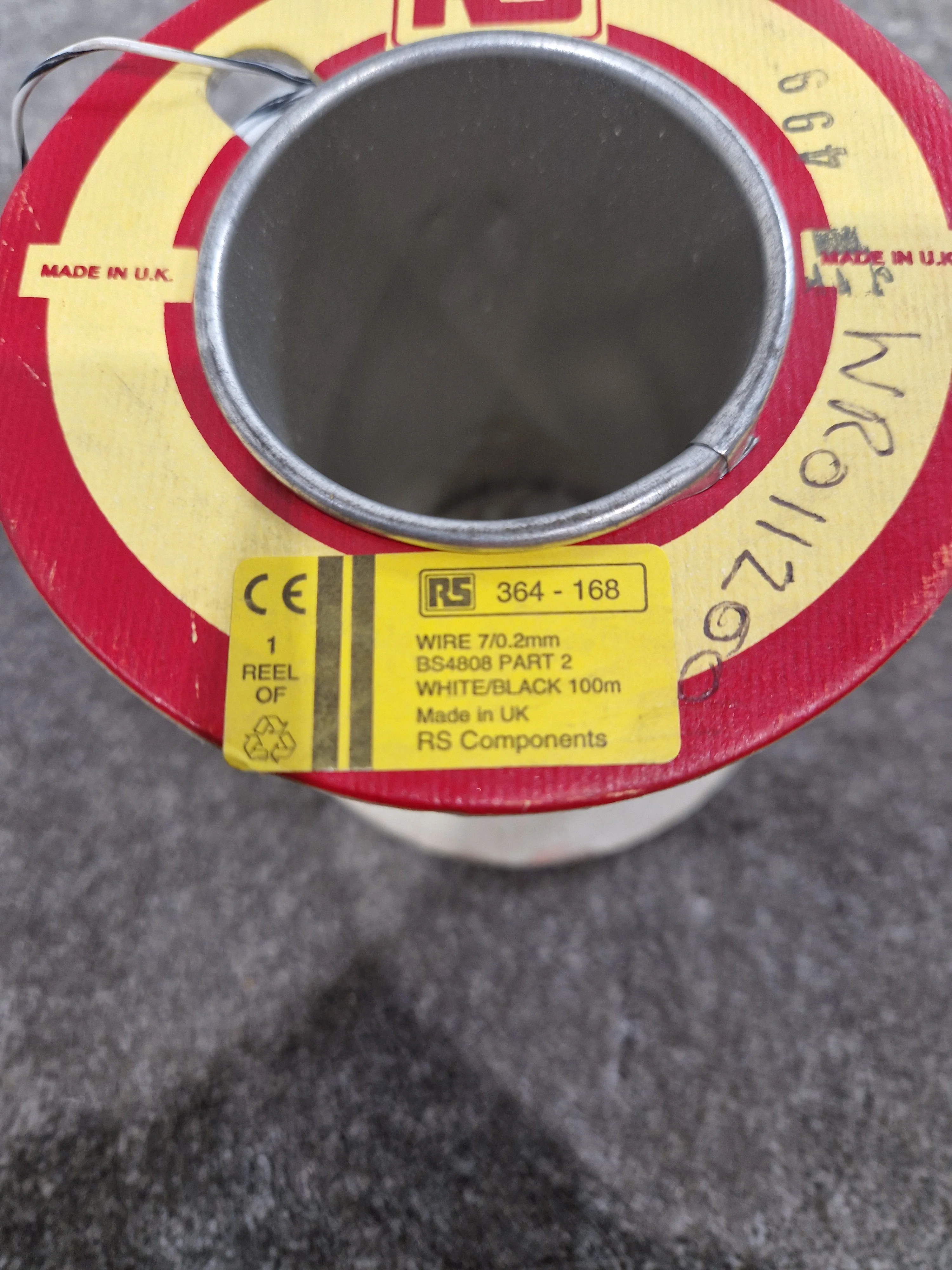 RS 7/0.2mm Equipment Wire Type 2 White And Black 100 Metres - Durable Insulation - Excellent - Image 6
