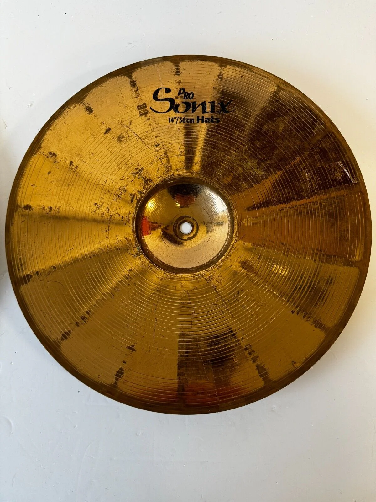 Sabian Pro Sonix 14" Unmatched Pair of Hi-Hats Cymbals - Heavy Rock / Metal - Image 3