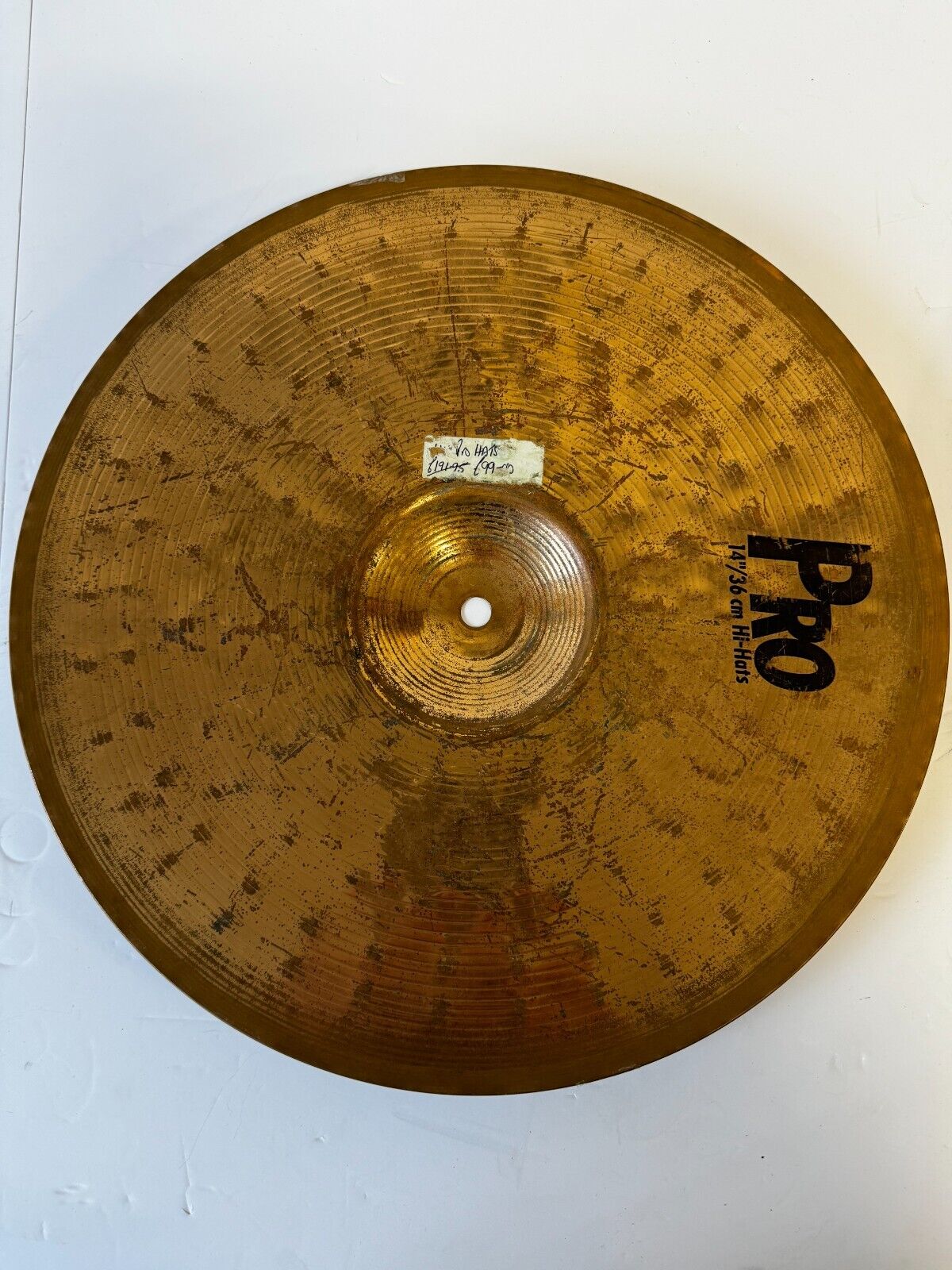 Sabian Pro Sonix 14" Unmatched Pair of Hi-Hats Cymbals - Heavy Rock / Metal - Image 4