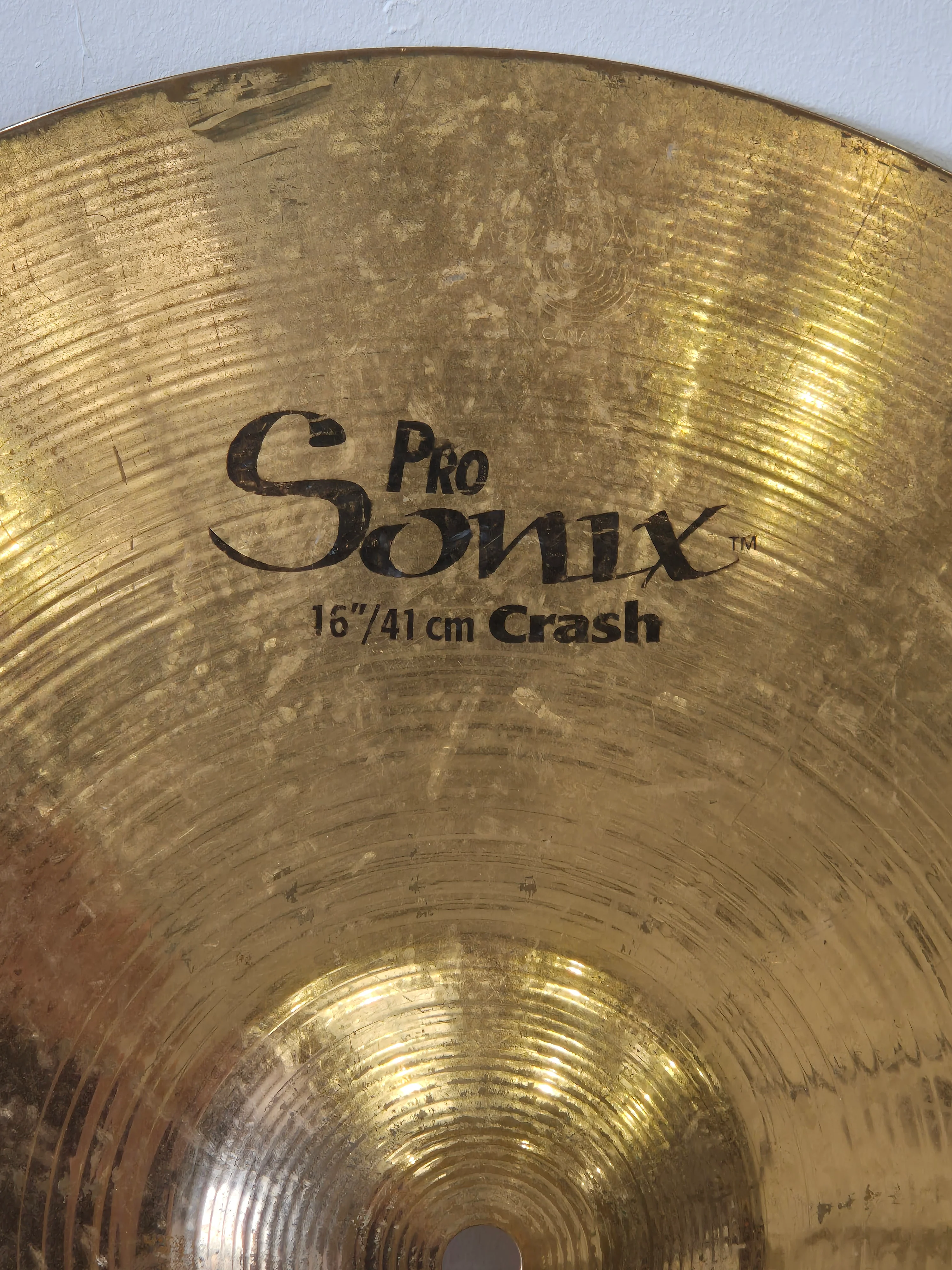 Sabian Pro Sonix 16-inch Crash Cymbal - Image 2