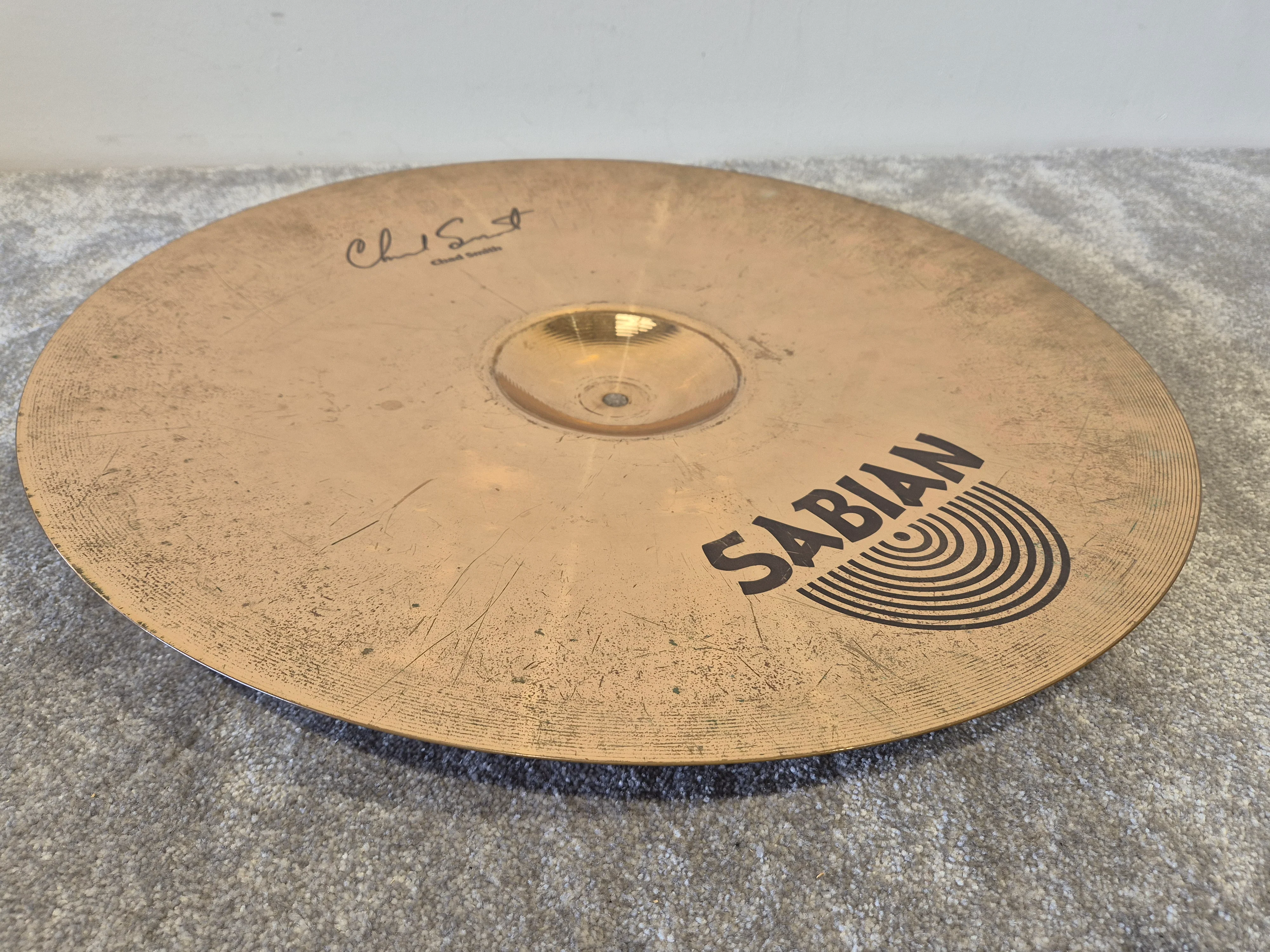 Sabian Signature 20.5 Inch Explosion Crash Cymbal -  Chad Smith Signature - Image 7