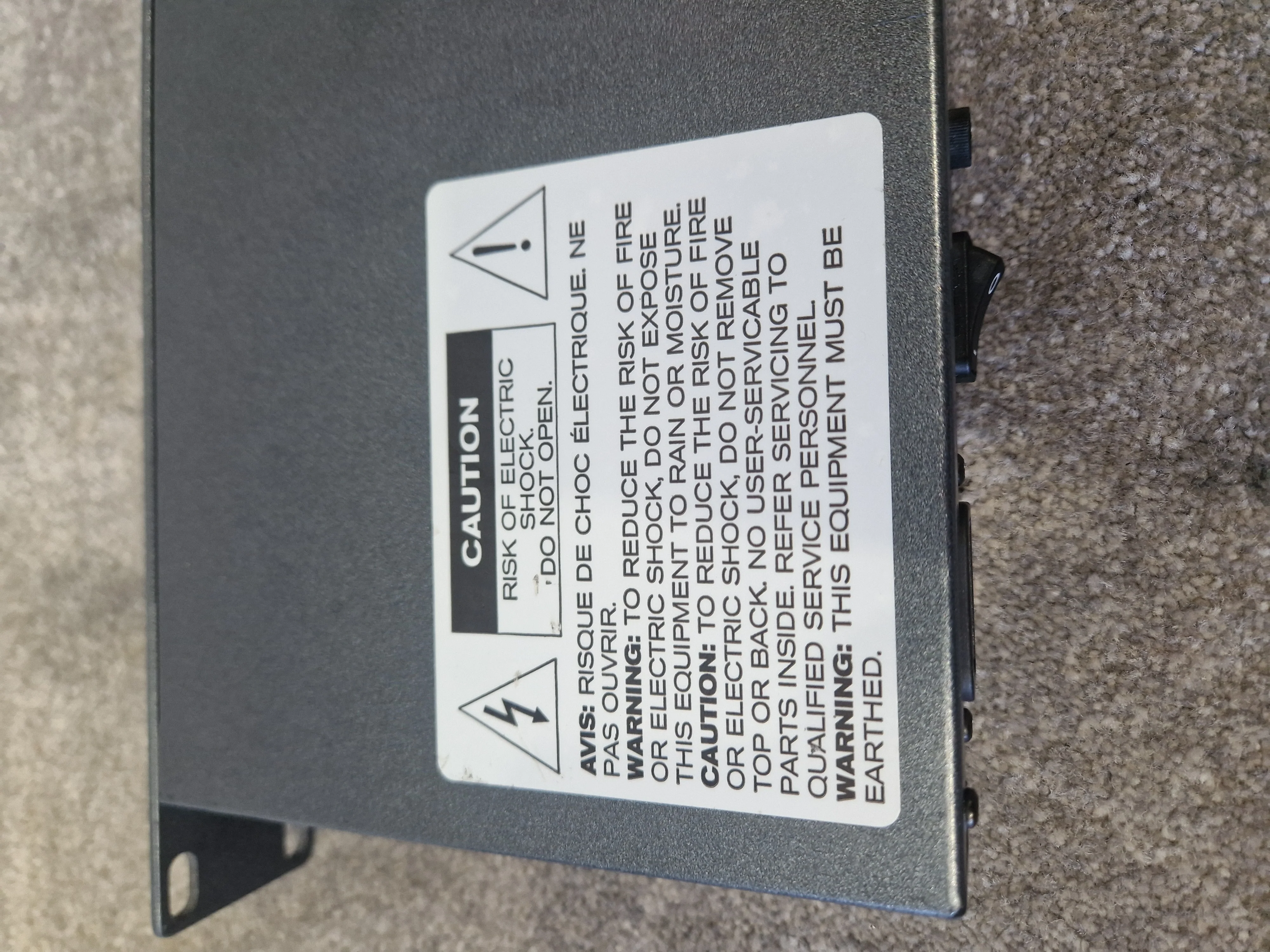 Sabine FBX 1200 – Feedback Exterminator, Rackmount – Spares or Repairs - Image 8