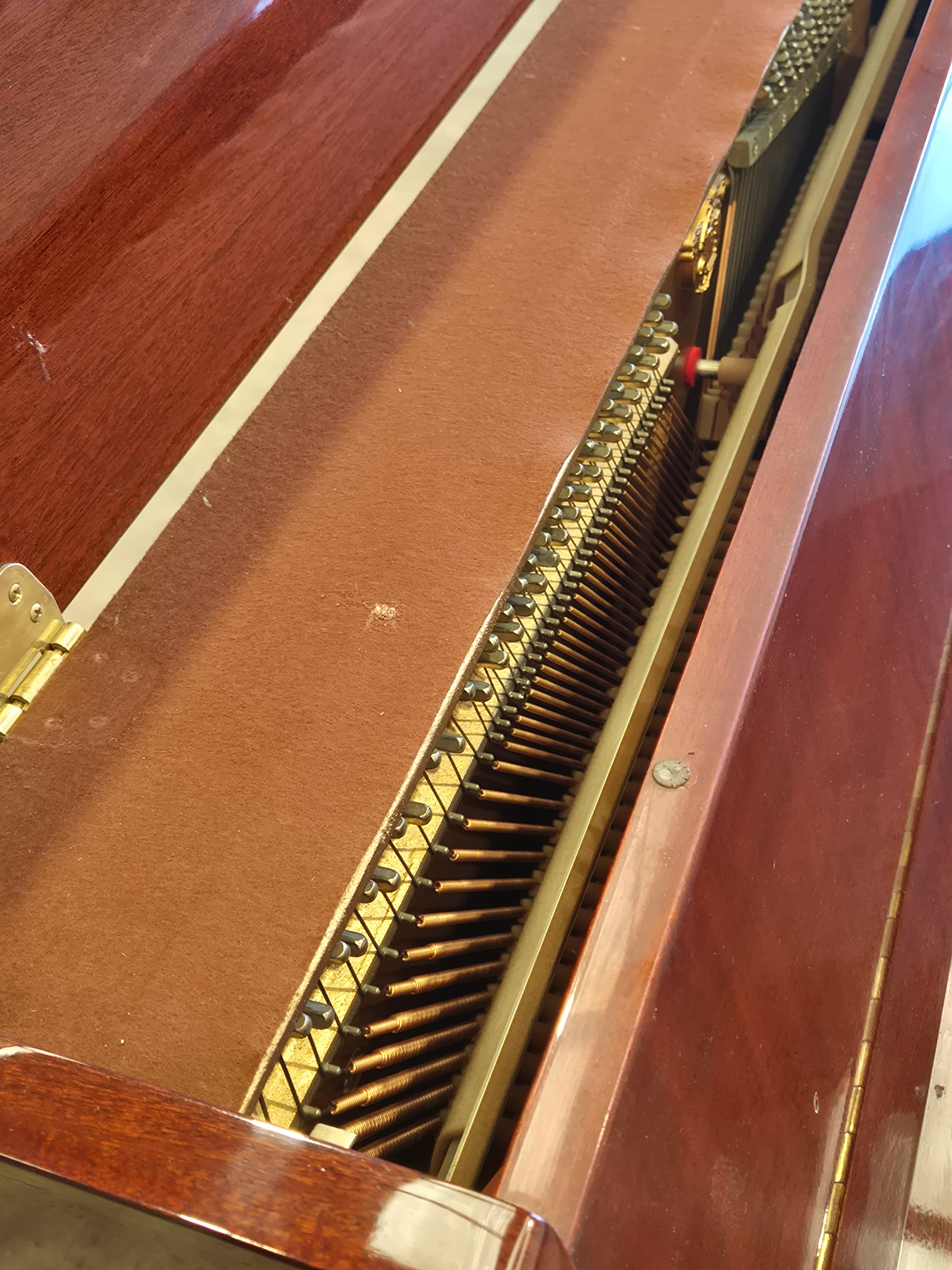 Samick SU-105 - Console Upright Piano w/ Stool - Excellent - Image 13