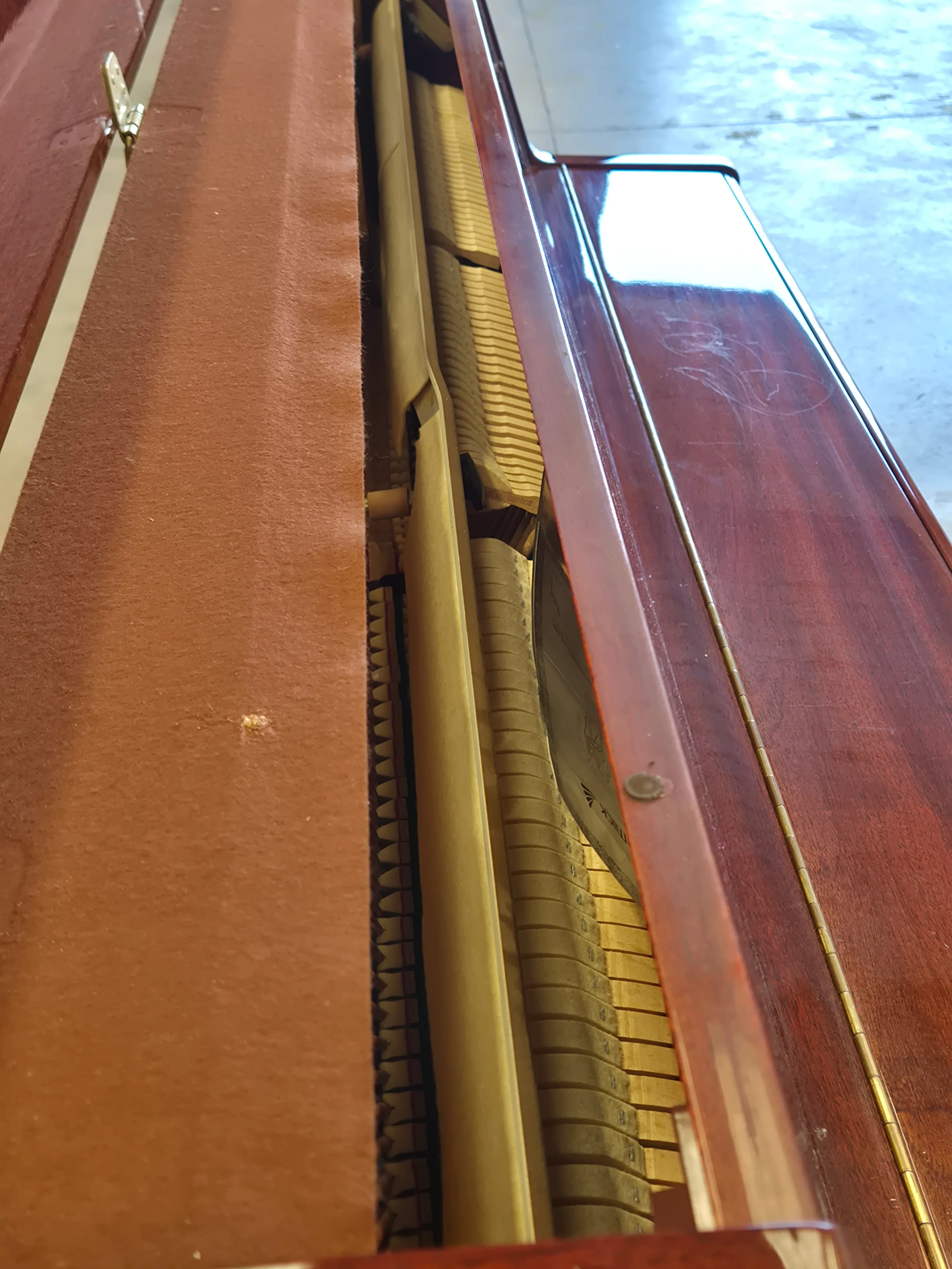 Samick SU-105 - Console Upright Piano w/ Stool - Excellent - Image 14
