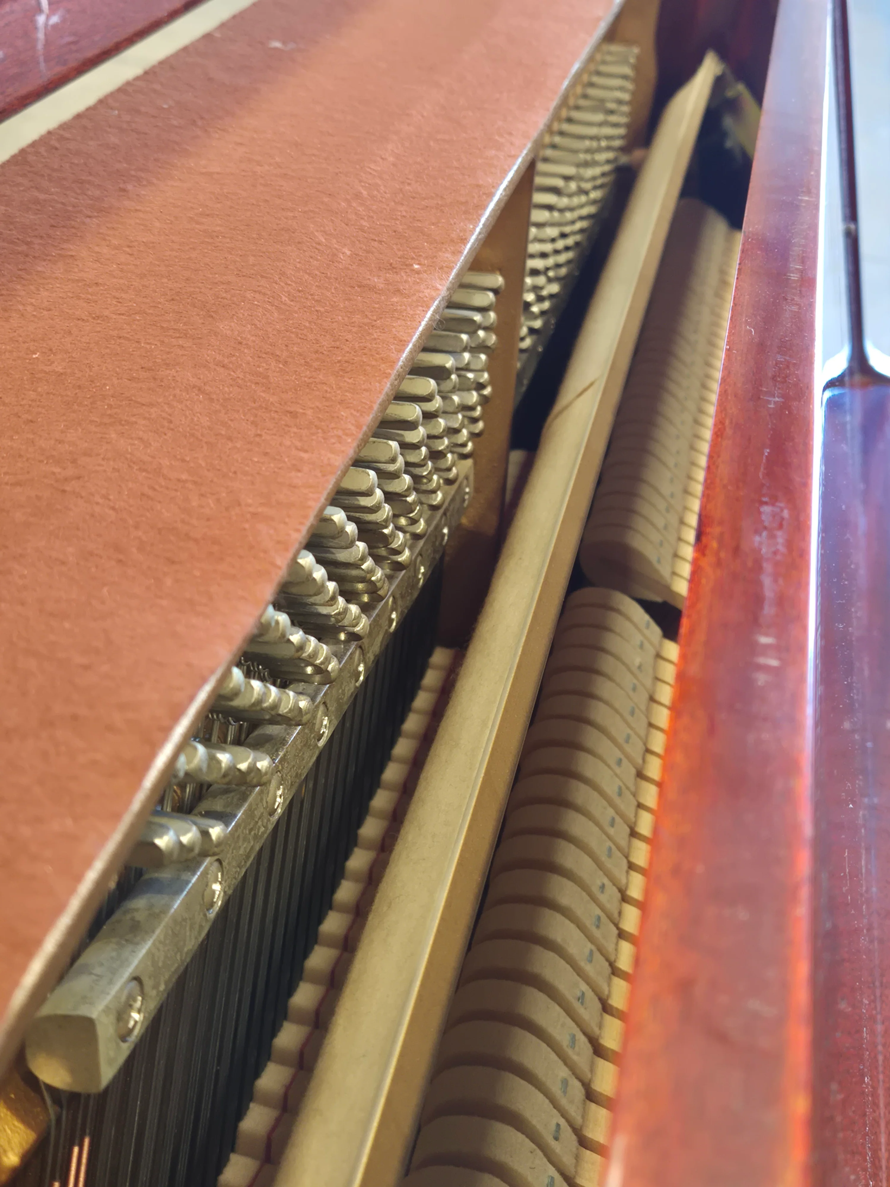 Samick SU-105 - Console Upright Piano w/ Stool - Excellent - Image 15