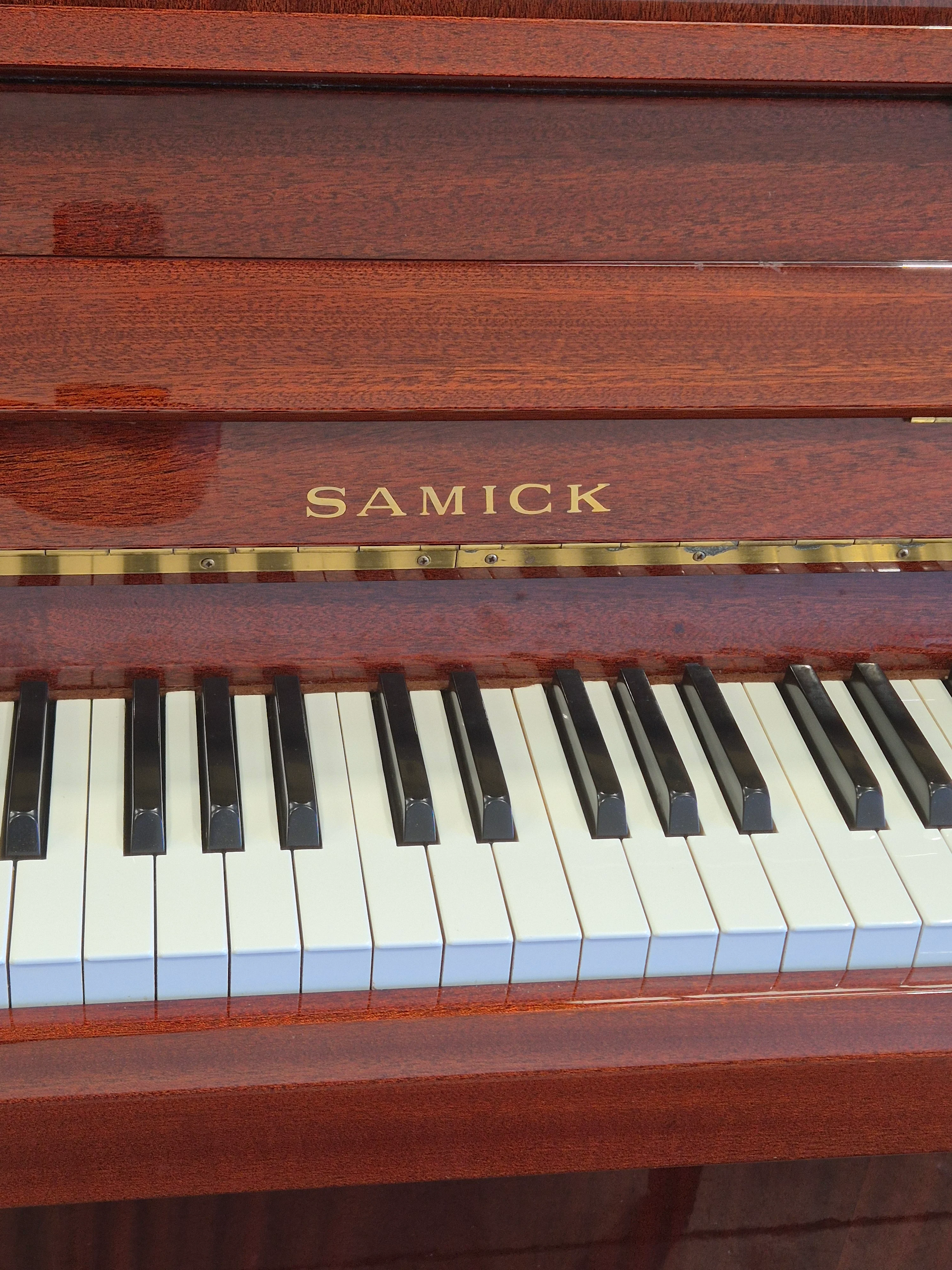 Samick SU-105 - Console Upright Piano w/ Stool - Excellent - Image 6