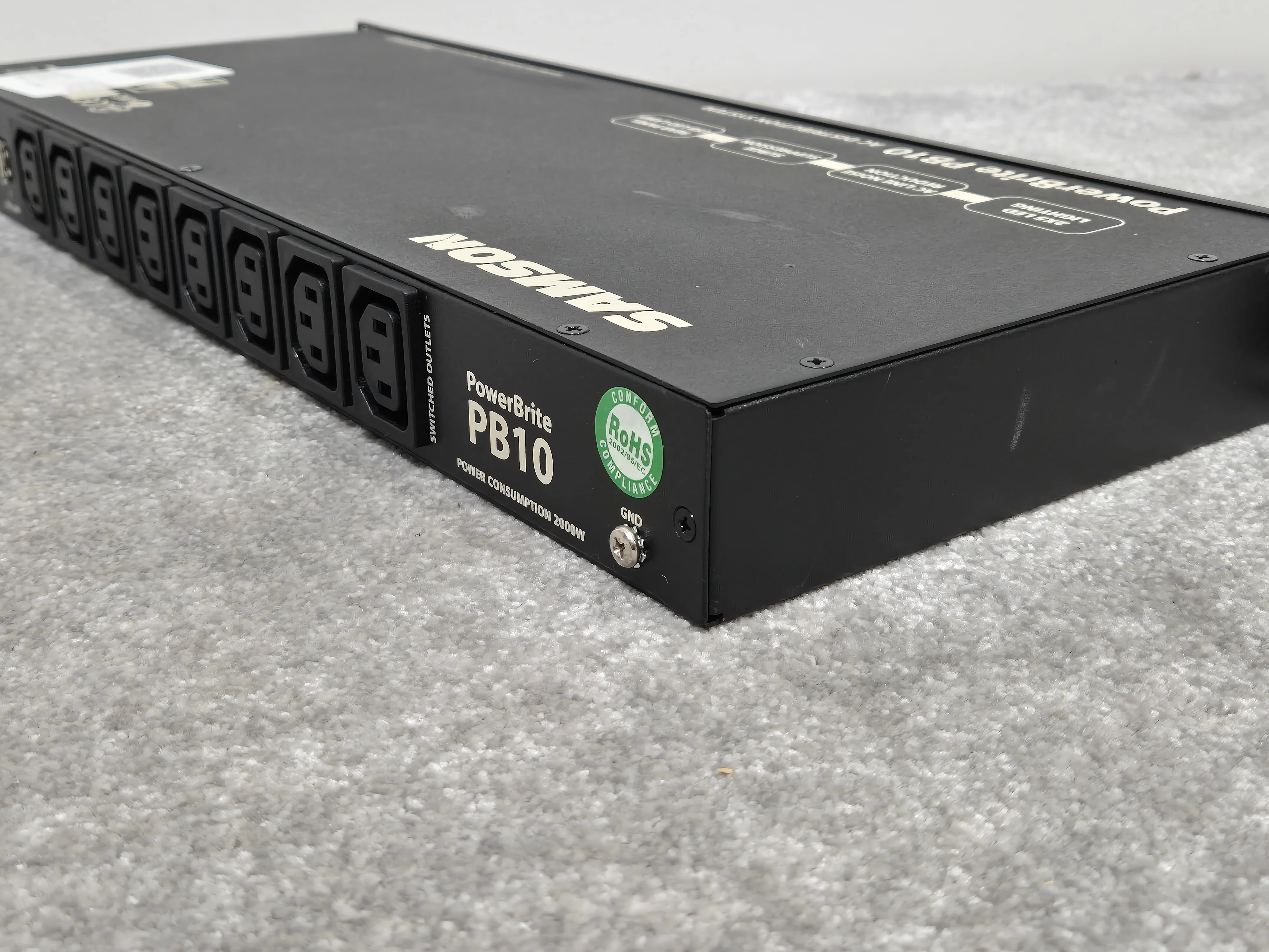 Samson PowerBrite PB10 - 19-inch Rackmount Power Conditioner - Image 7
