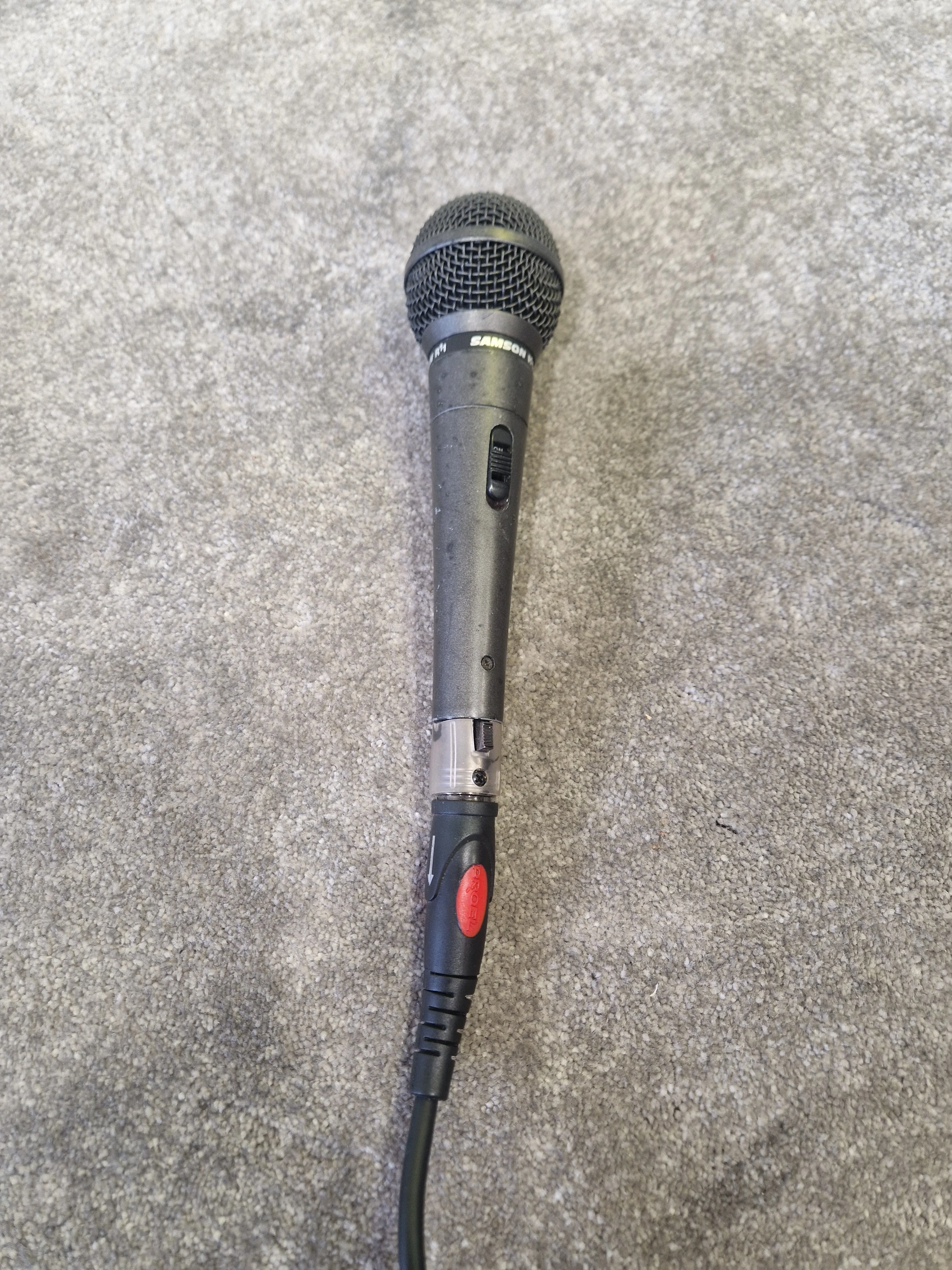 Samson R11 – Hypercardioid Dynamic Mic, Neodymium Capsule – Good w/ Proel Die Hard Mic Cable - Image 5