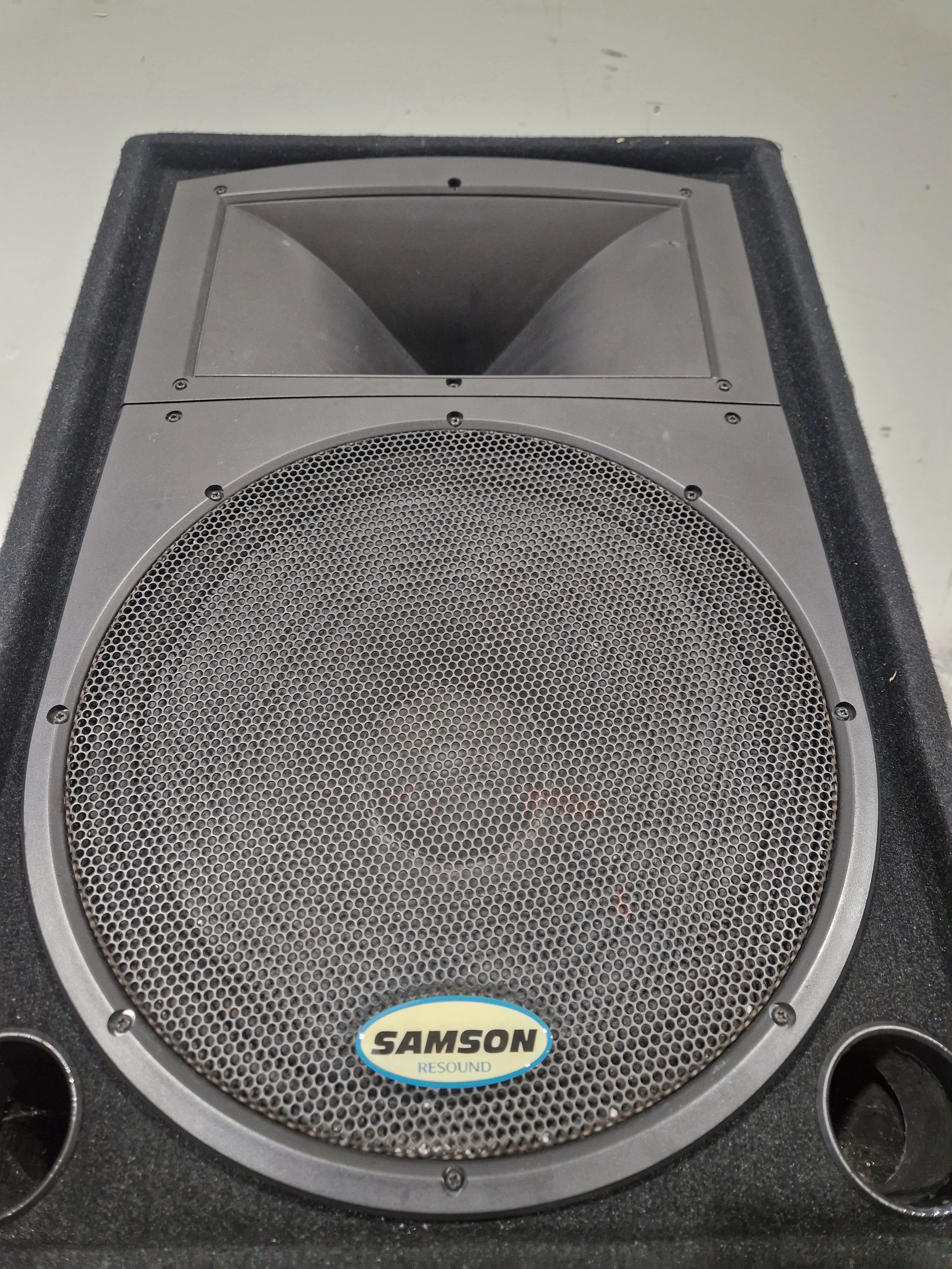 Samson Resound RS15M - Passive Floor Monitors - Black - Excellent - Image 6