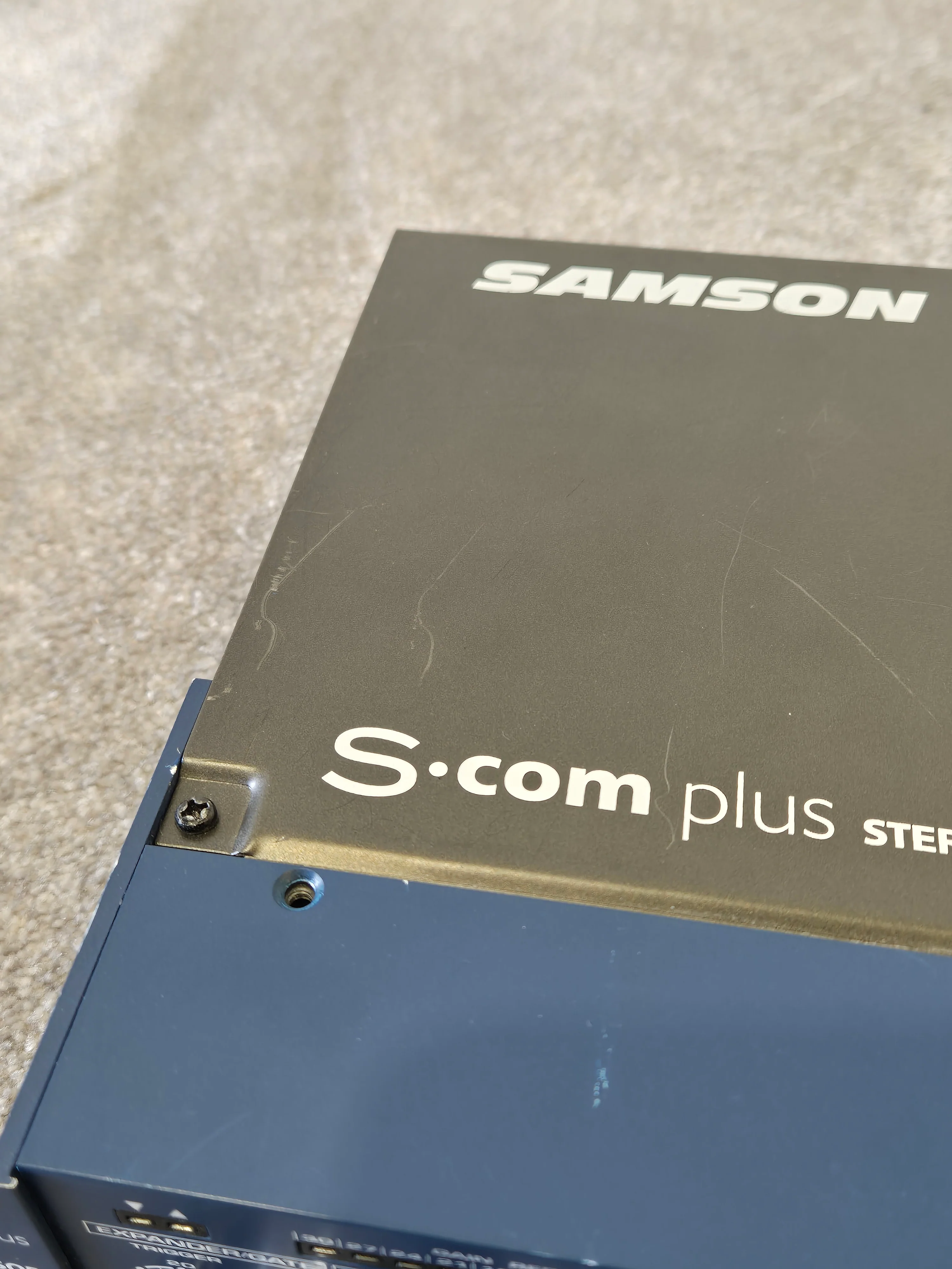 Samson S-COM Plus Stereo Compressor/Limiter - Versatile Audio Processing - Very Good w/ Original Box - Image 10