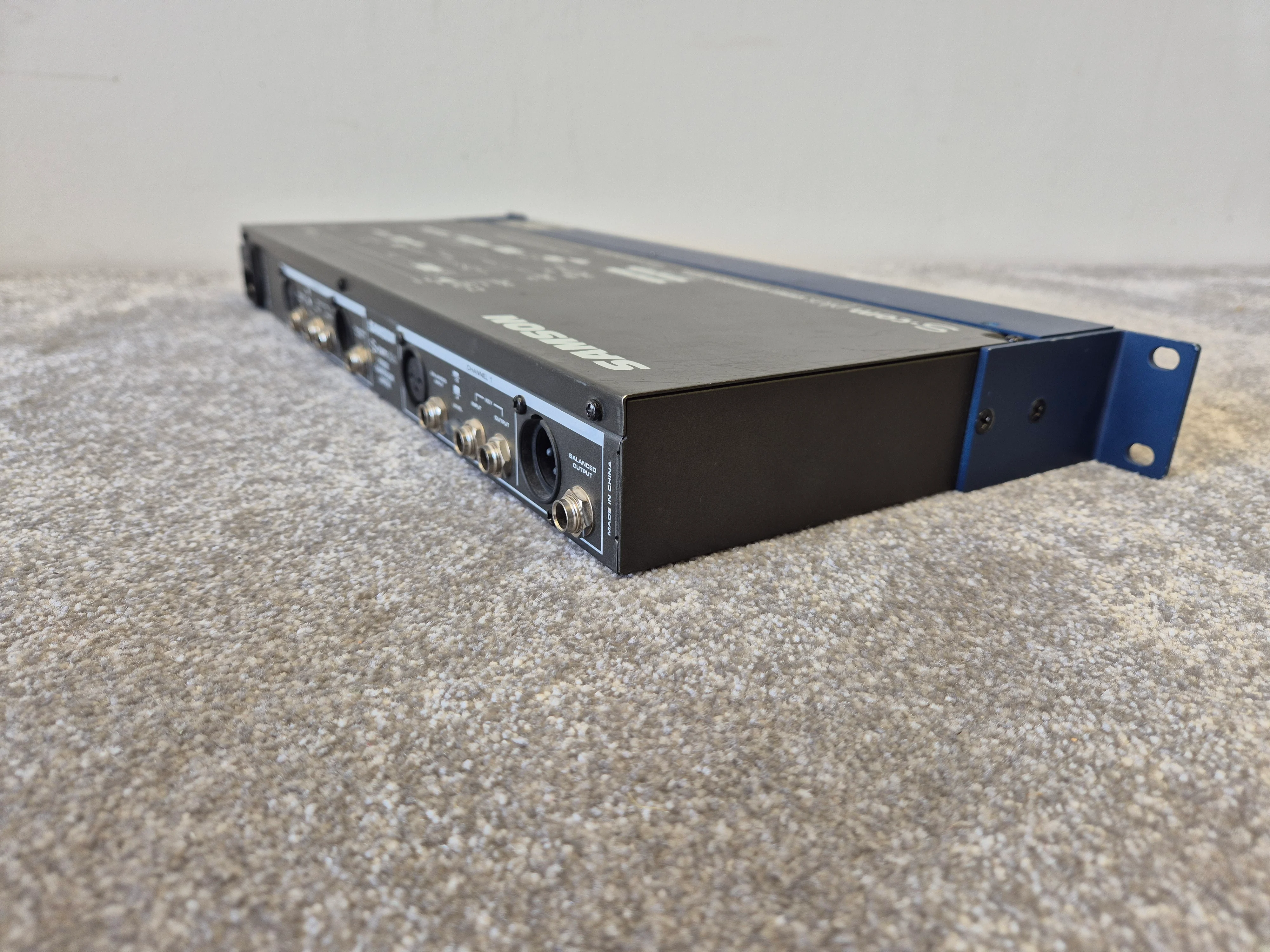 Samson S-COM Plus Stereo Compressor/Limiter - Versatile Audio Processing - Very Good w/ Original Box - Image 5