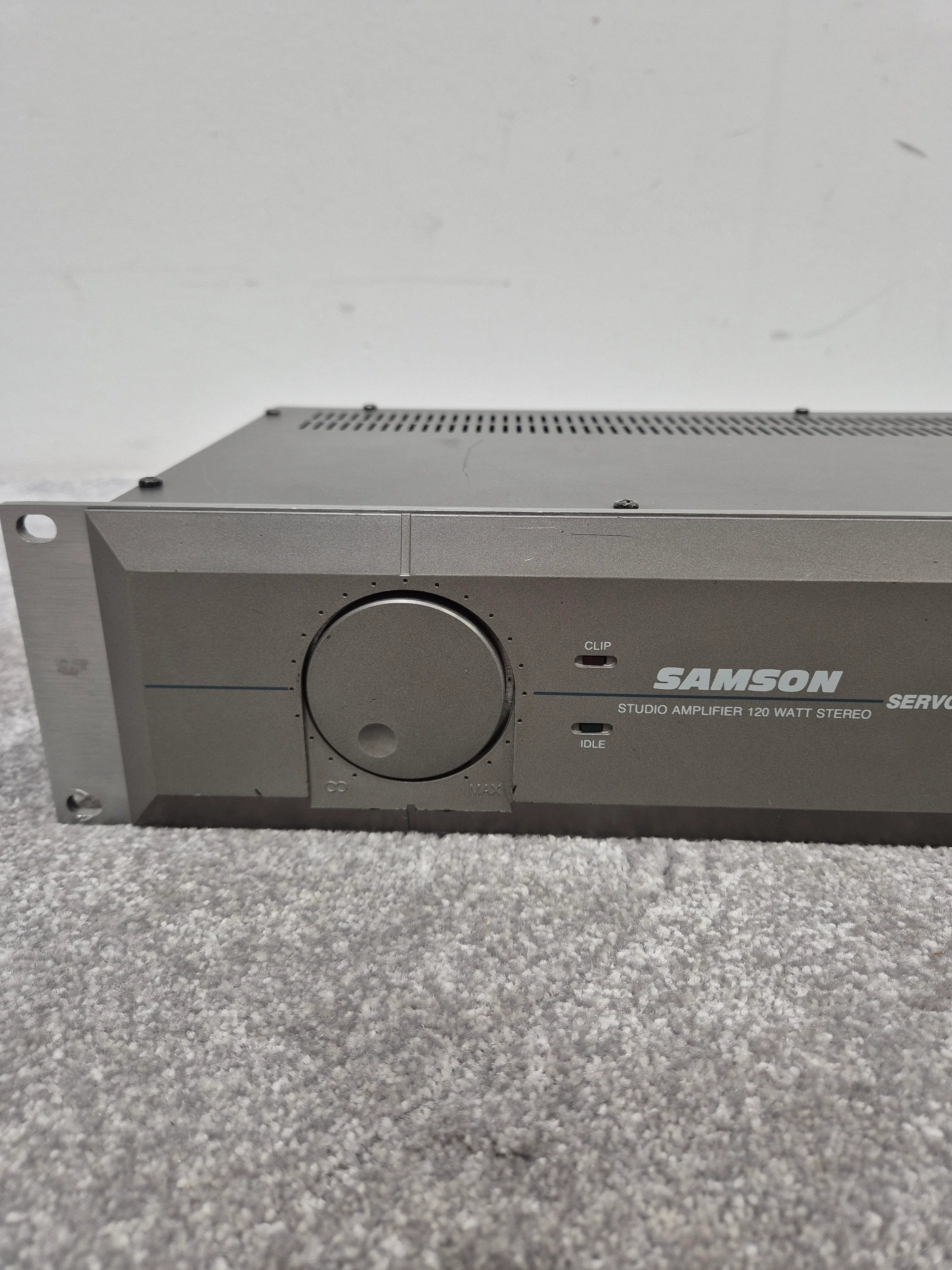 Samson Servo 240 - Stereo Power Amplifier (Read Description) - Image 3