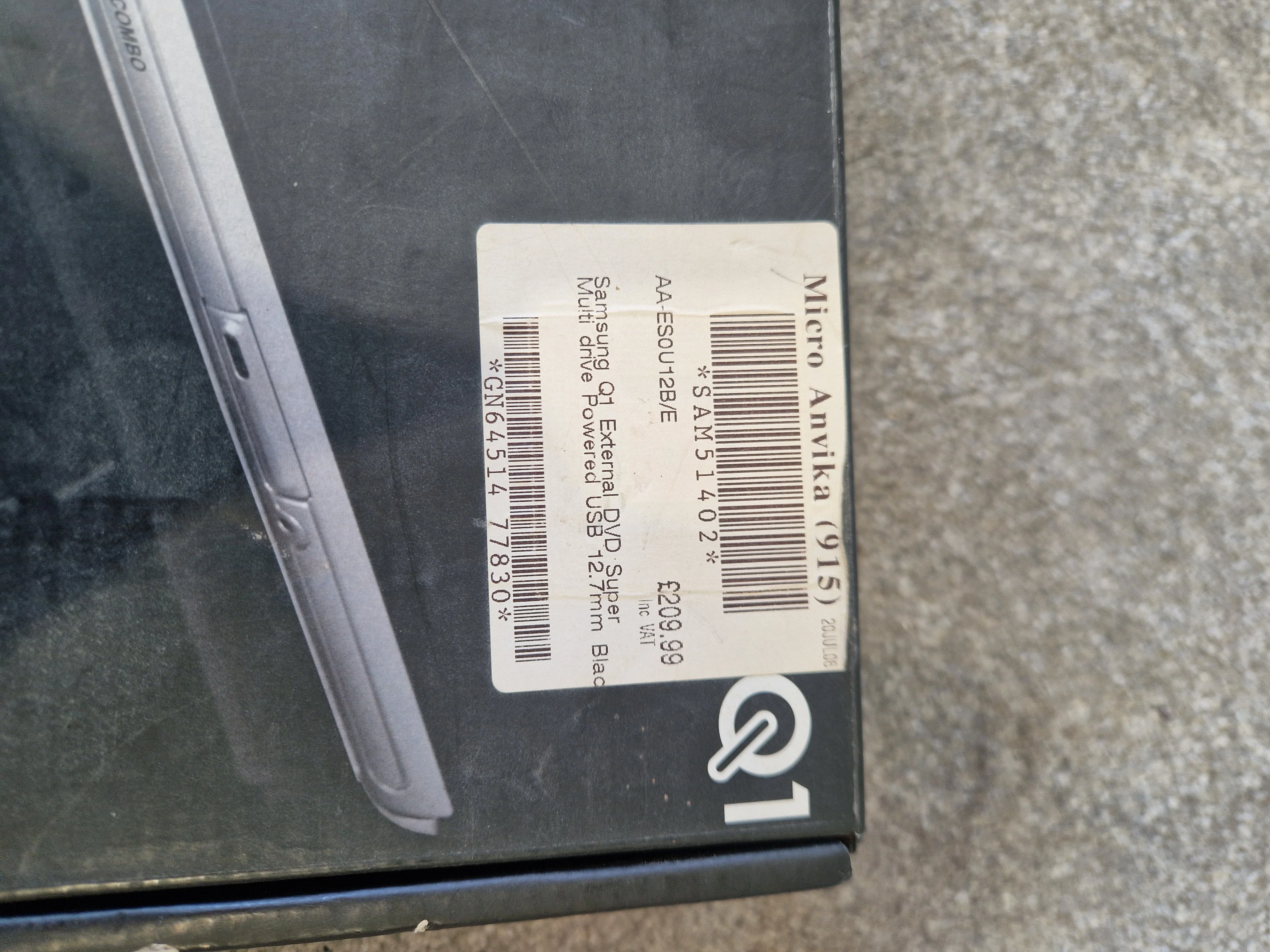 Samsung AA-ES0U12B/E – External DVD±RW Optical Drive – Excellent w/ Original Box - Image 10
