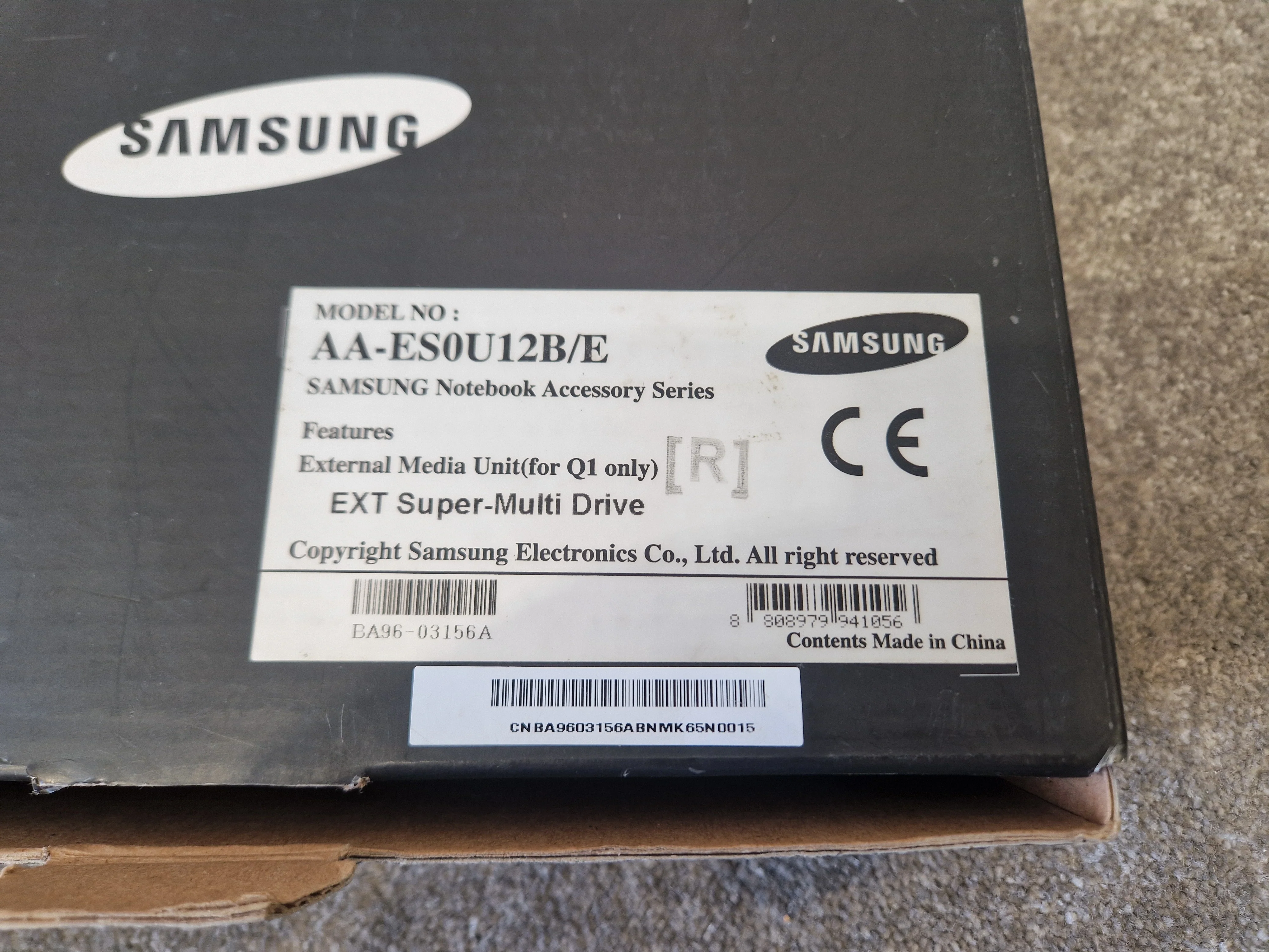 Samsung AA-ES0U12B/E – External DVD±RW Optical Drive – Excellent w/ Original Box - Image 12