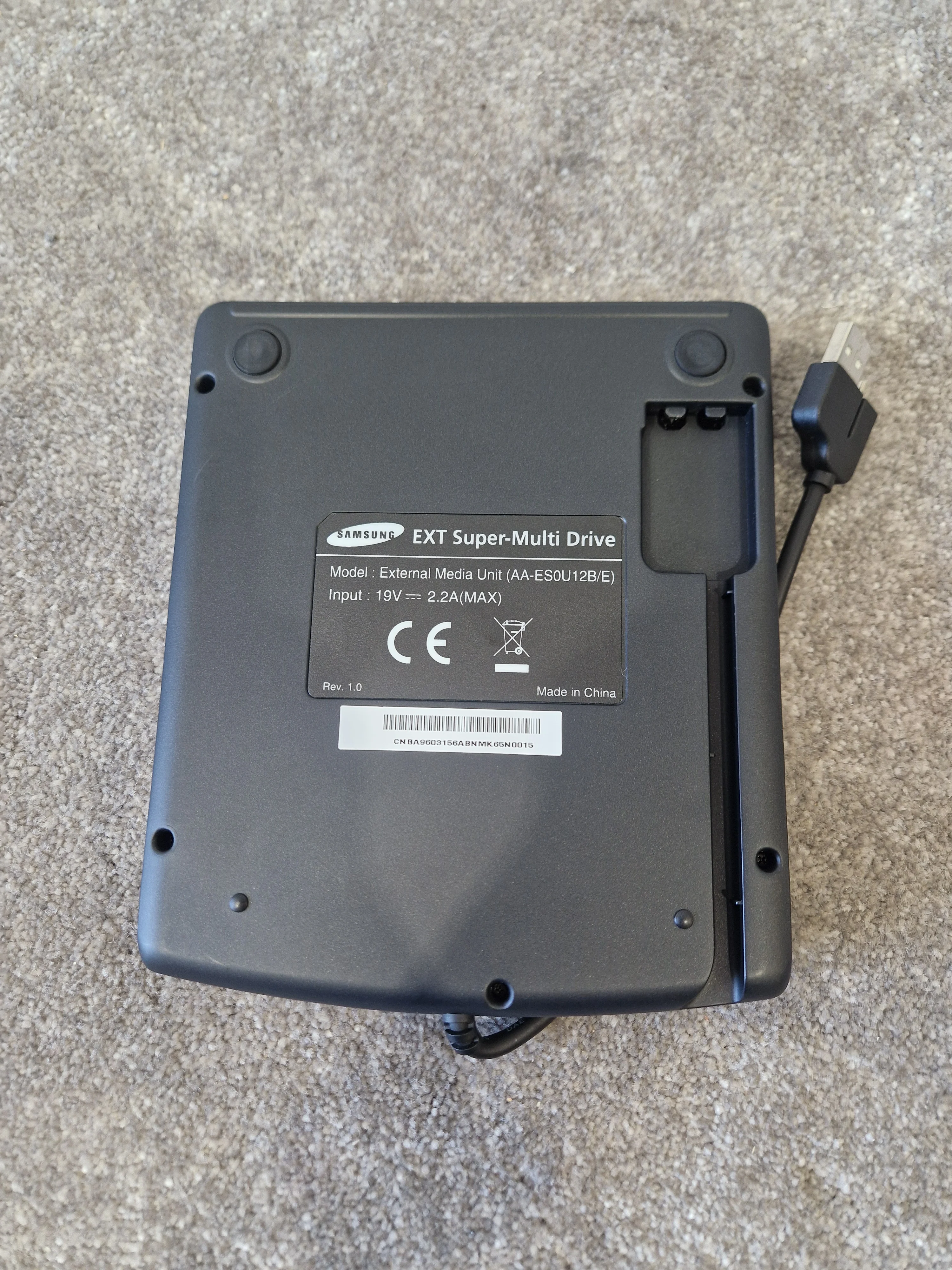 Samsung AA-ES0U12B/E – External DVD±RW Optical Drive – Excellent w/ Original Box - Image 8