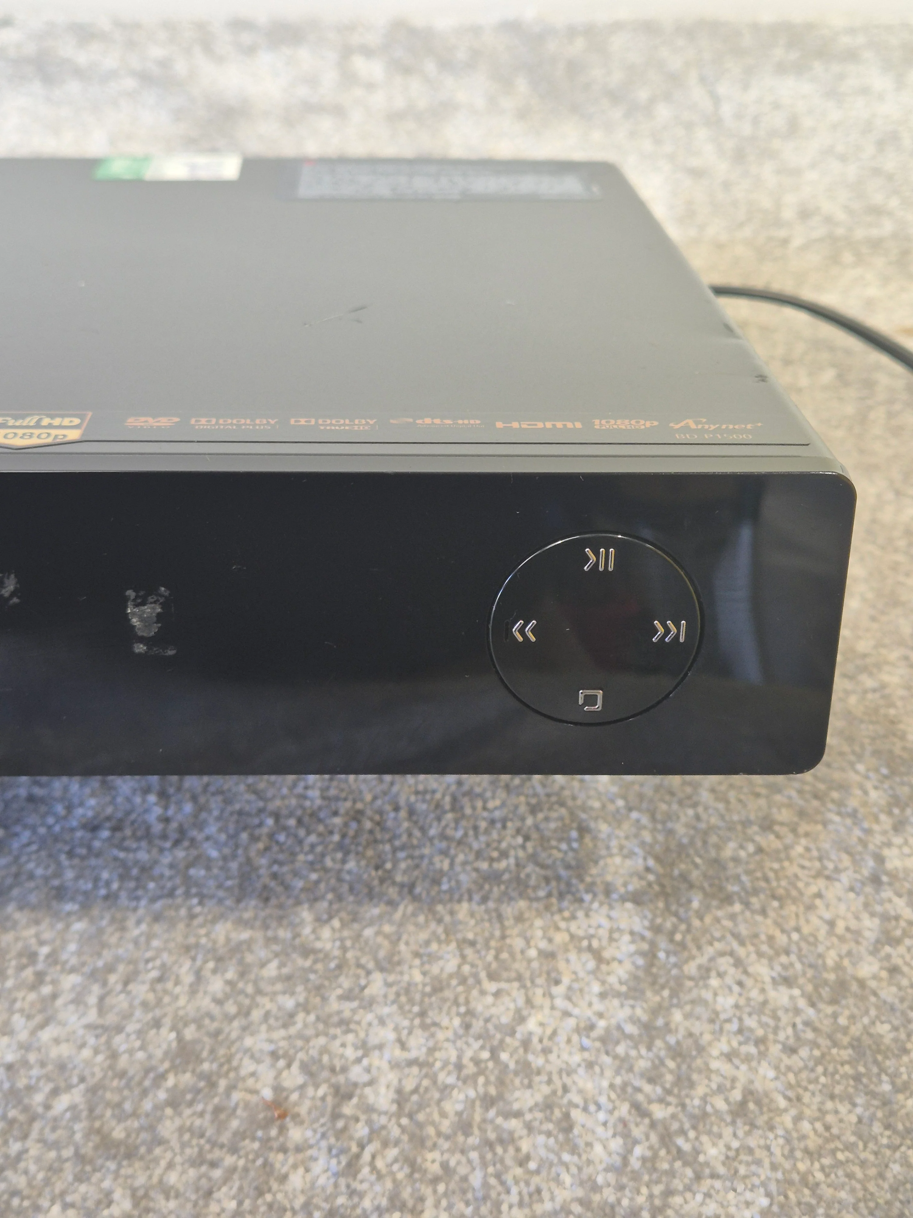Samsung BD-P1500 Blu-Ray Player – Full HD 1080p - Very Good - Image 4