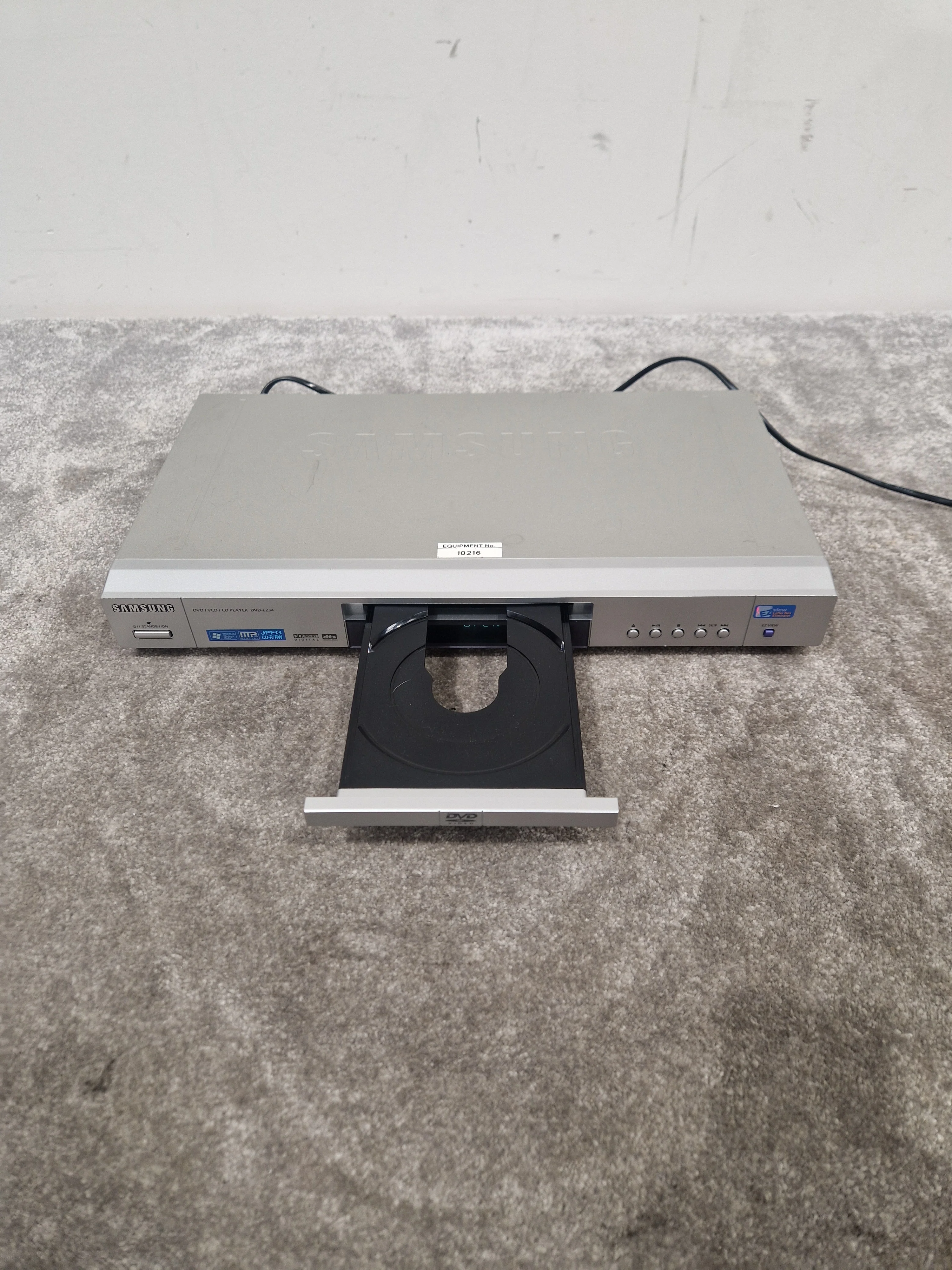 Samsung DVD-E234 - DVD Player, HDMI Output - Very Good w/ Power Supply & Manuals - Image 8