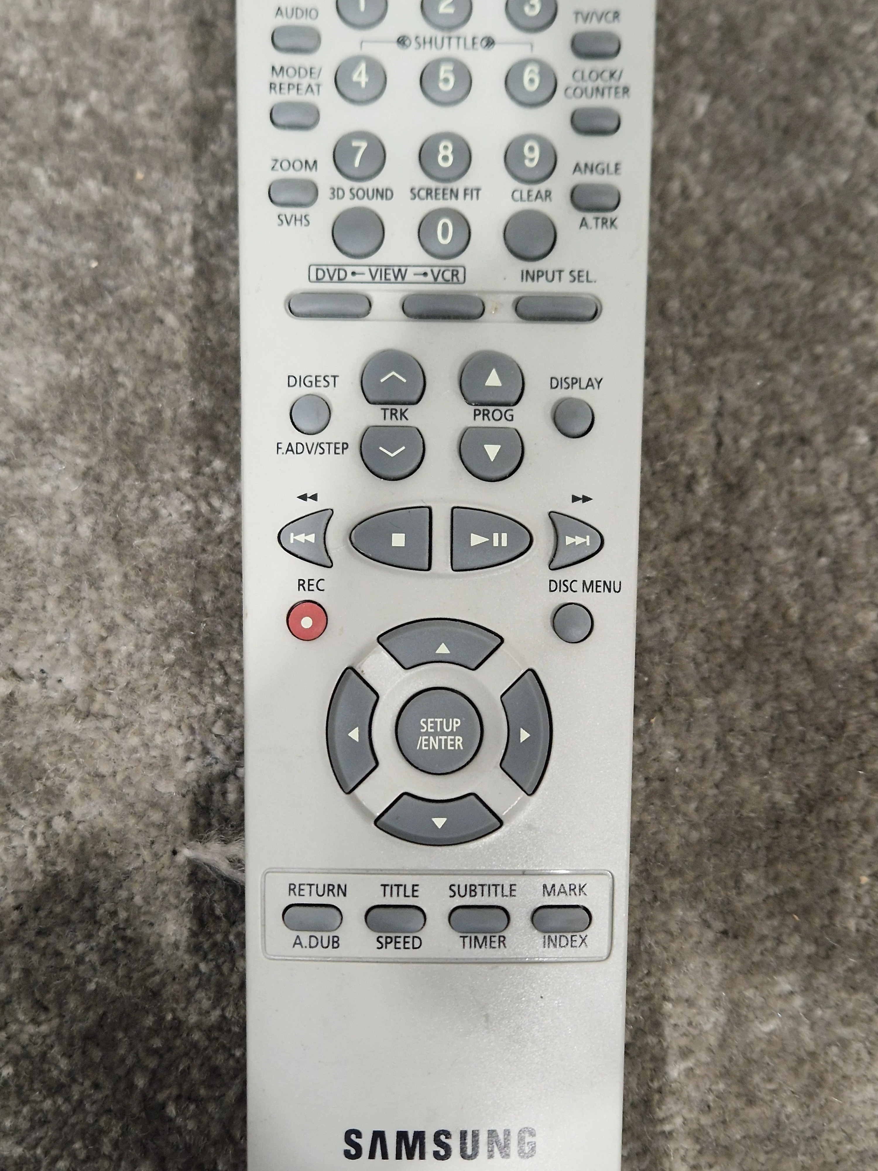 Samsung DVD Player Remote 00002A - Replacement Controller - Excellent - Image 3
