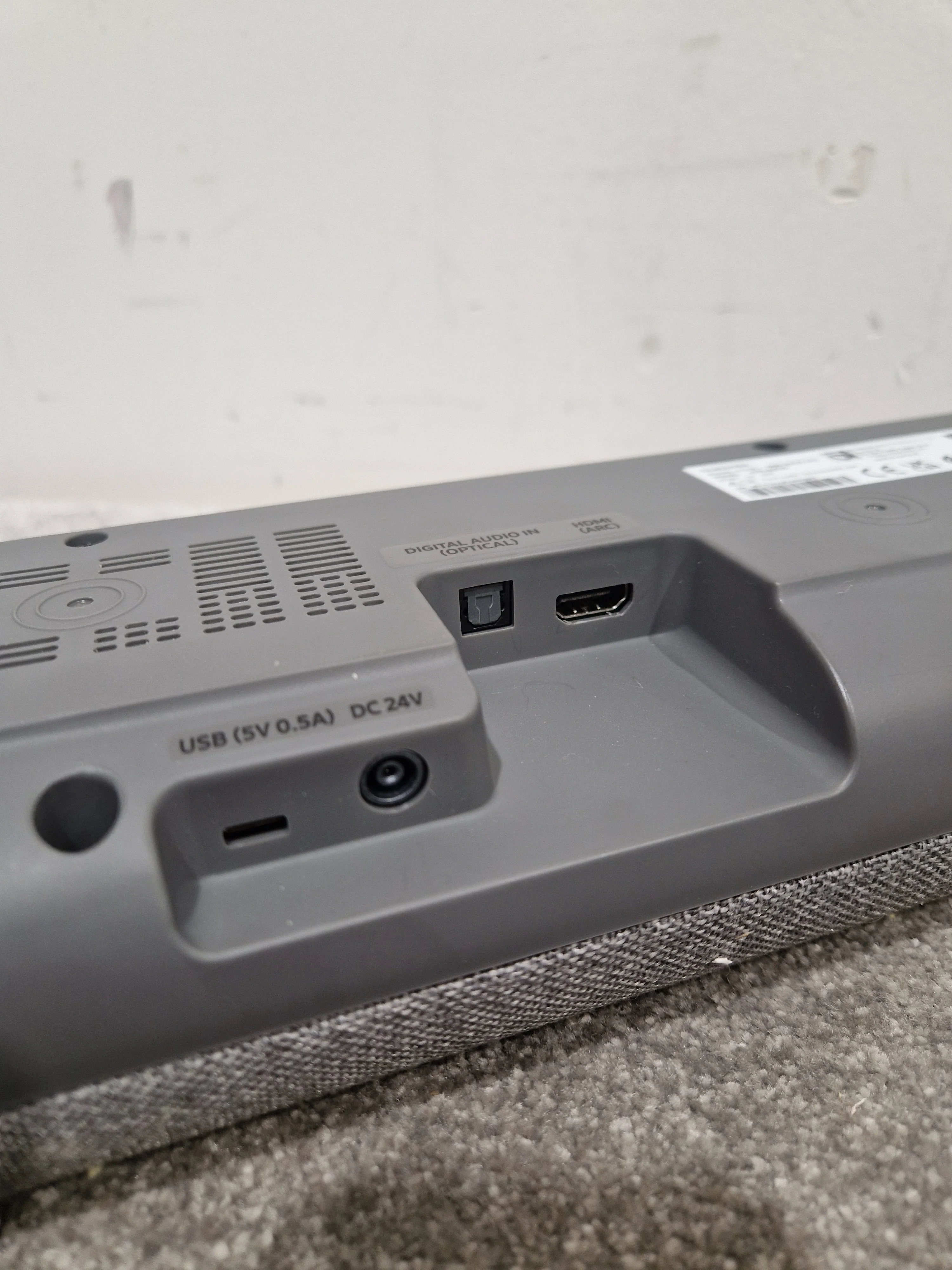 Samsung HW-S50A - Soundbar - Grey - Excellent w/ Manuals & Cables - Image 2