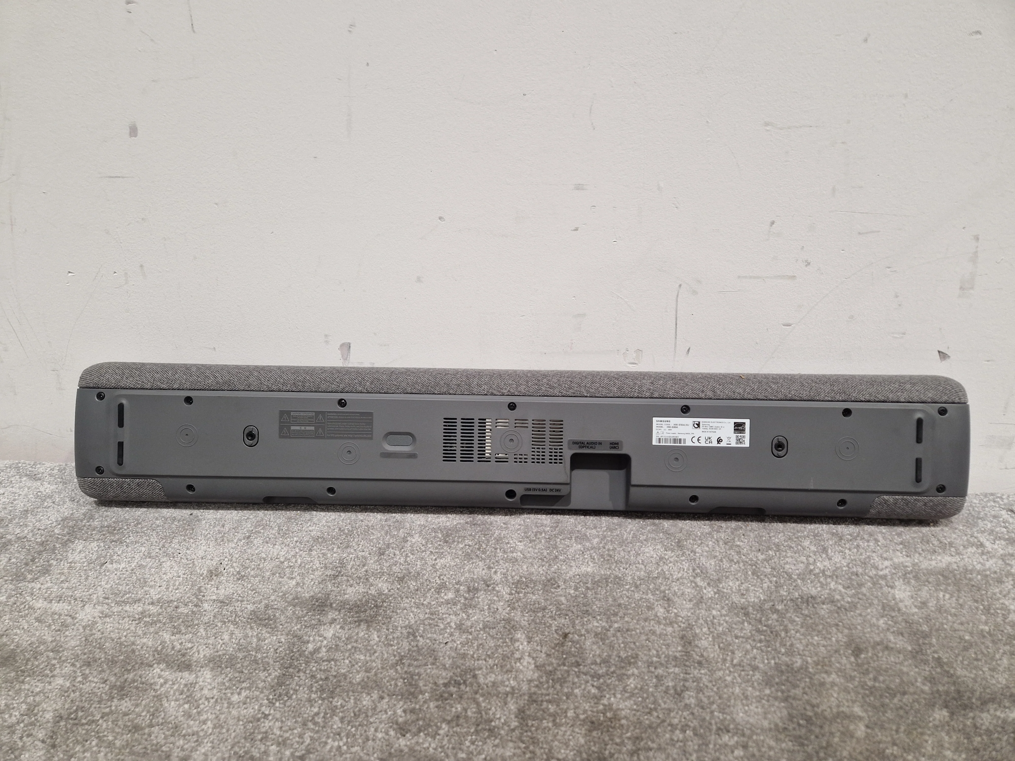 Samsung HW-S50A - Soundbar - Grey - Excellent w/ Manuals & Cables - Image 8
