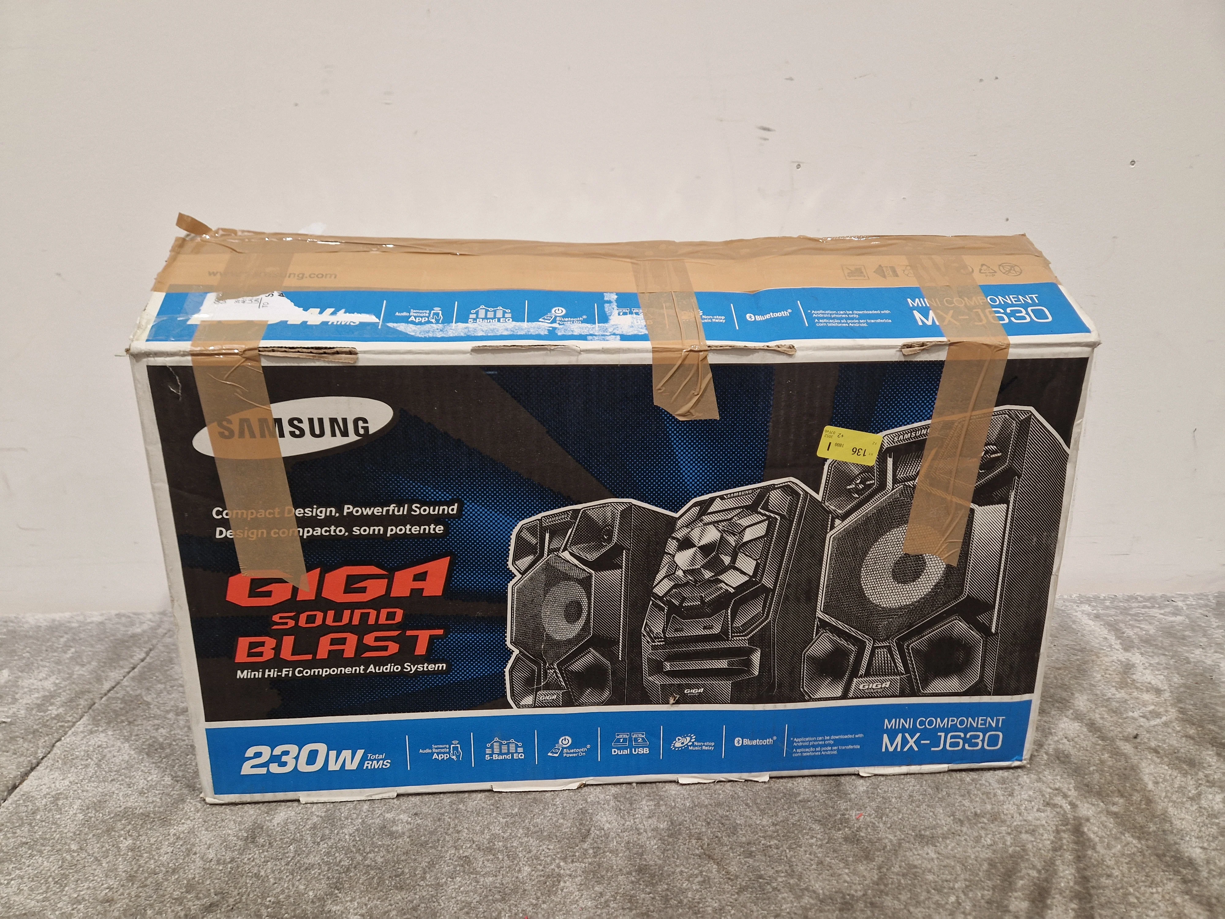 Samsung MX-J630 Hi-Fi Speakers - No Main Unit – Hi-Fi Speakers - Good w/ Original Box - Image 24