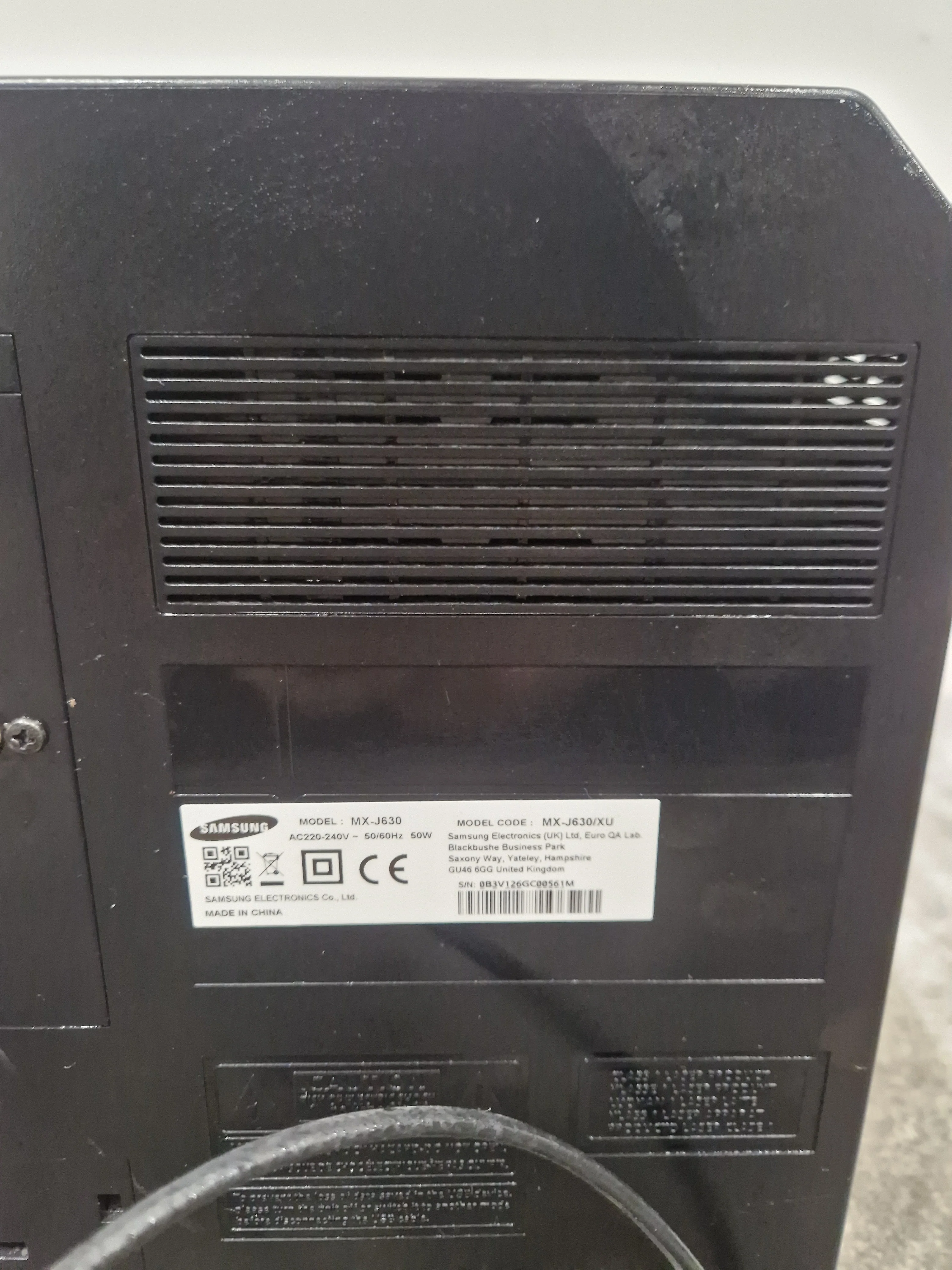 Samsung MX-J630 Main Unit Stereo System – Amplifiers - Spares or Repair - Image 10