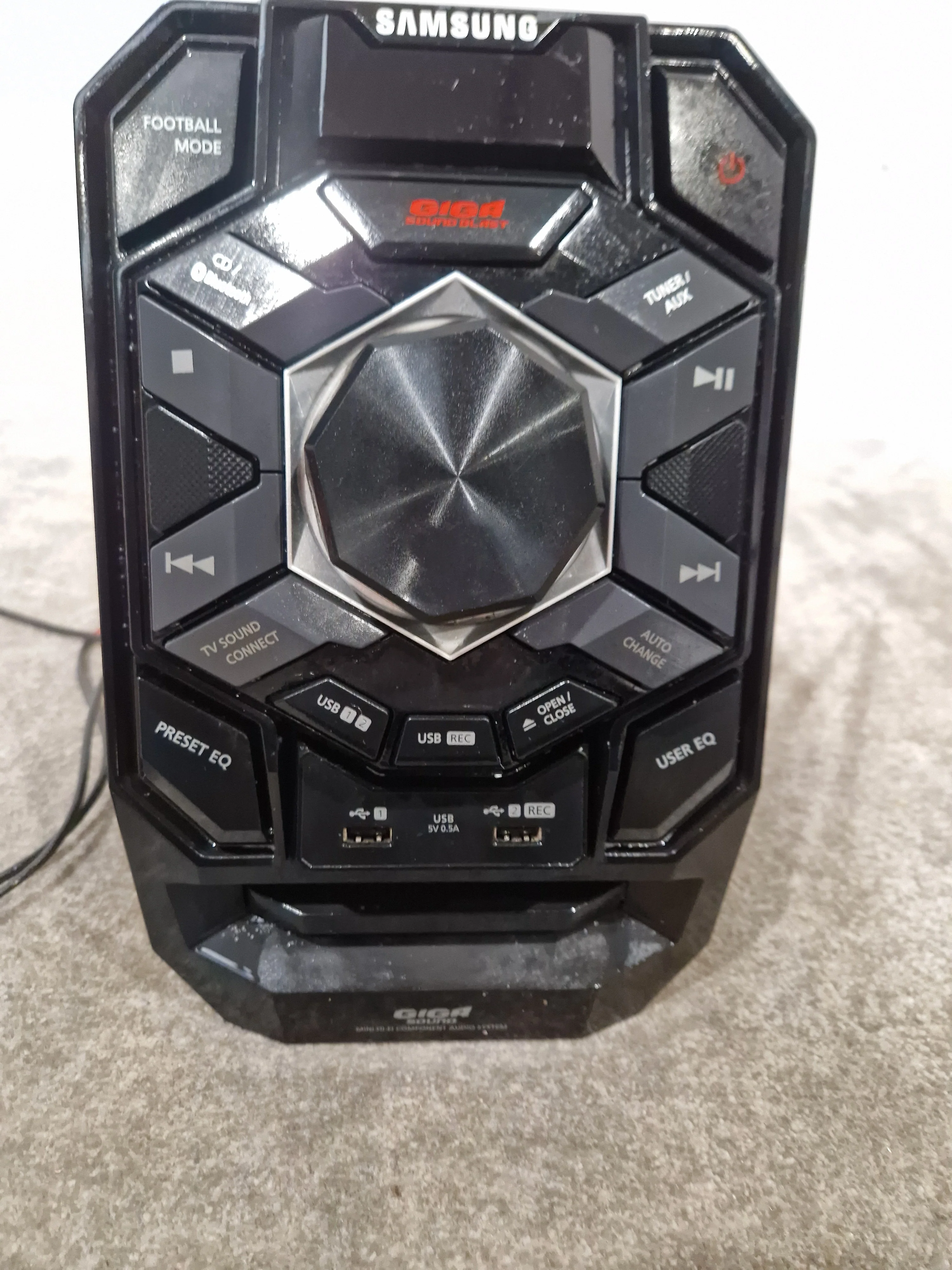 Samsung MX-J630 Main Unit Stereo System – Amplifiers - Spares or Repair - Image 3