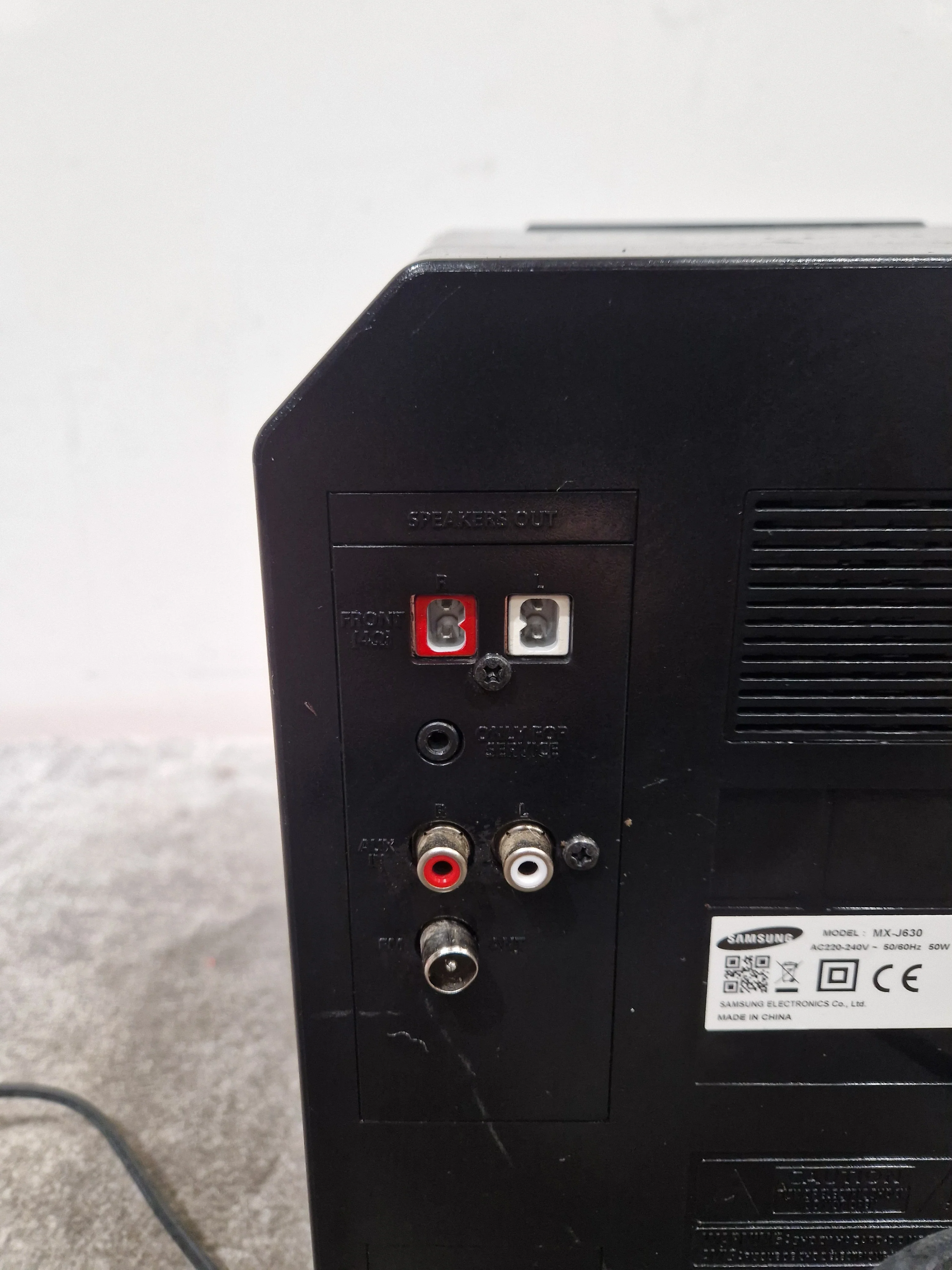 Samsung MX-J630 Main Unit Stereo System – Amplifiers - Spares or Repair - Image 7