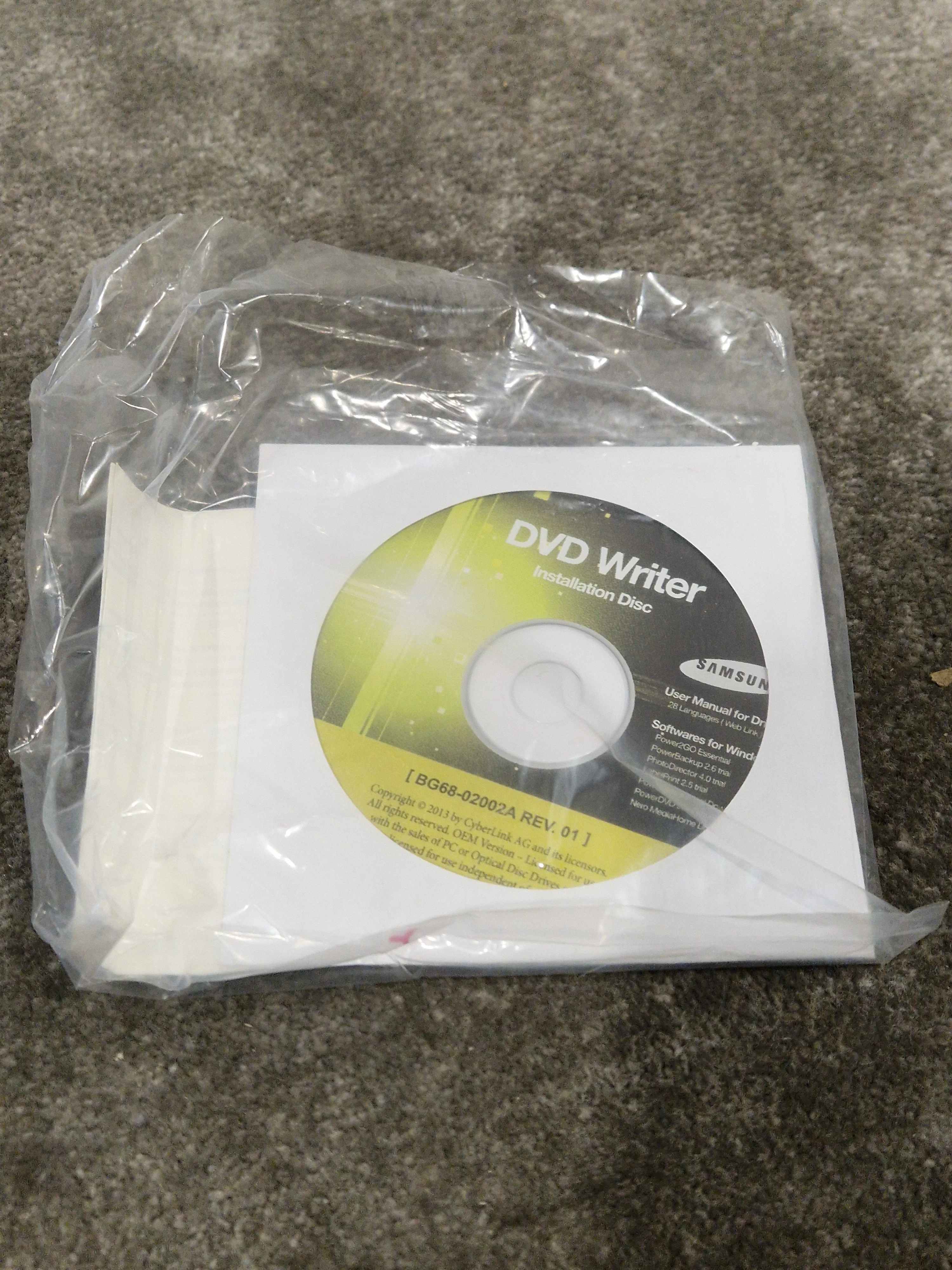 Samsung SE-208 - DVD Writer - Good w/ Original Box & Manuals - Image 10