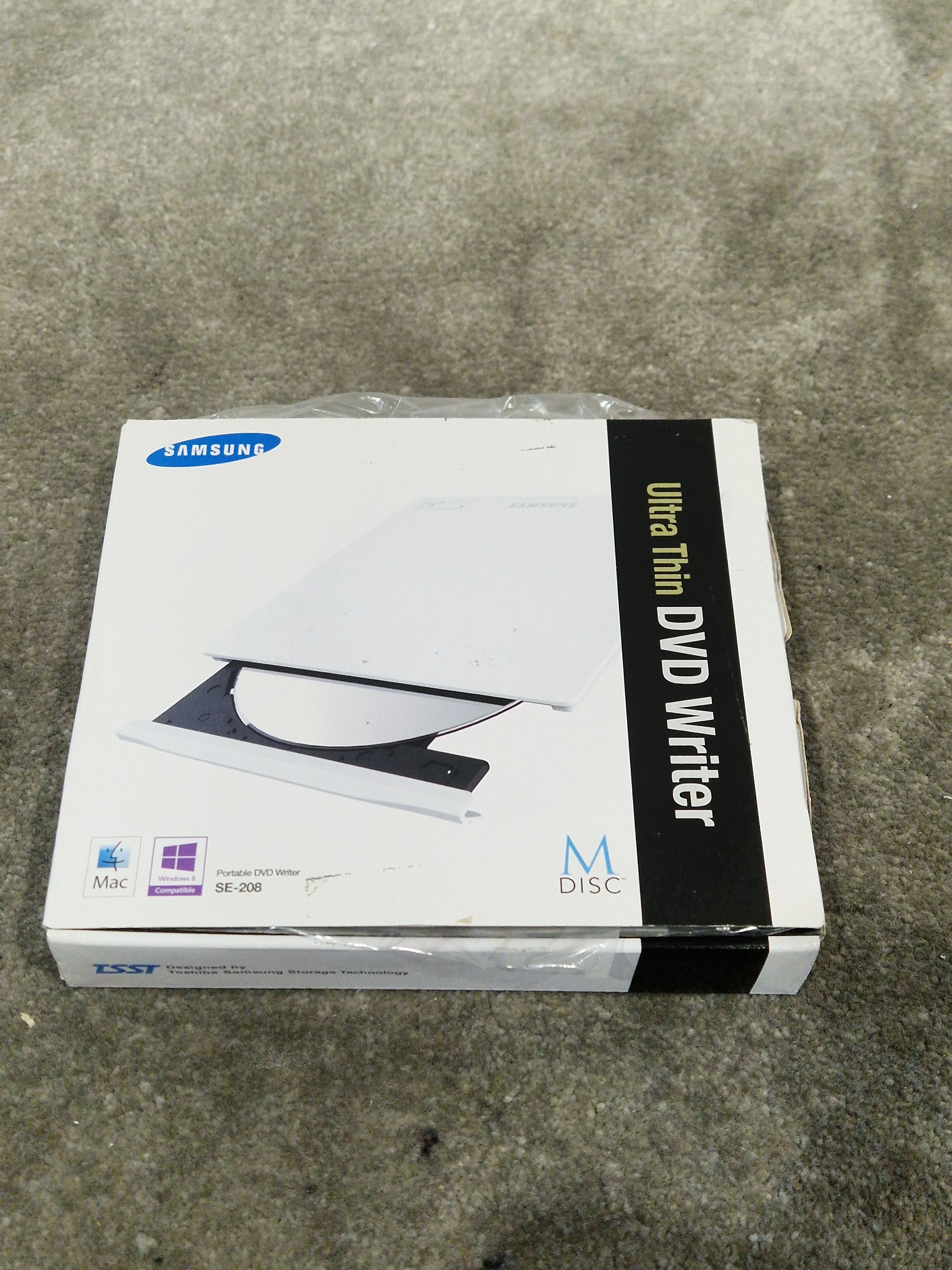 Samsung SE-208 - DVD Writer - Good w/ Original Box & Manuals - Image 8