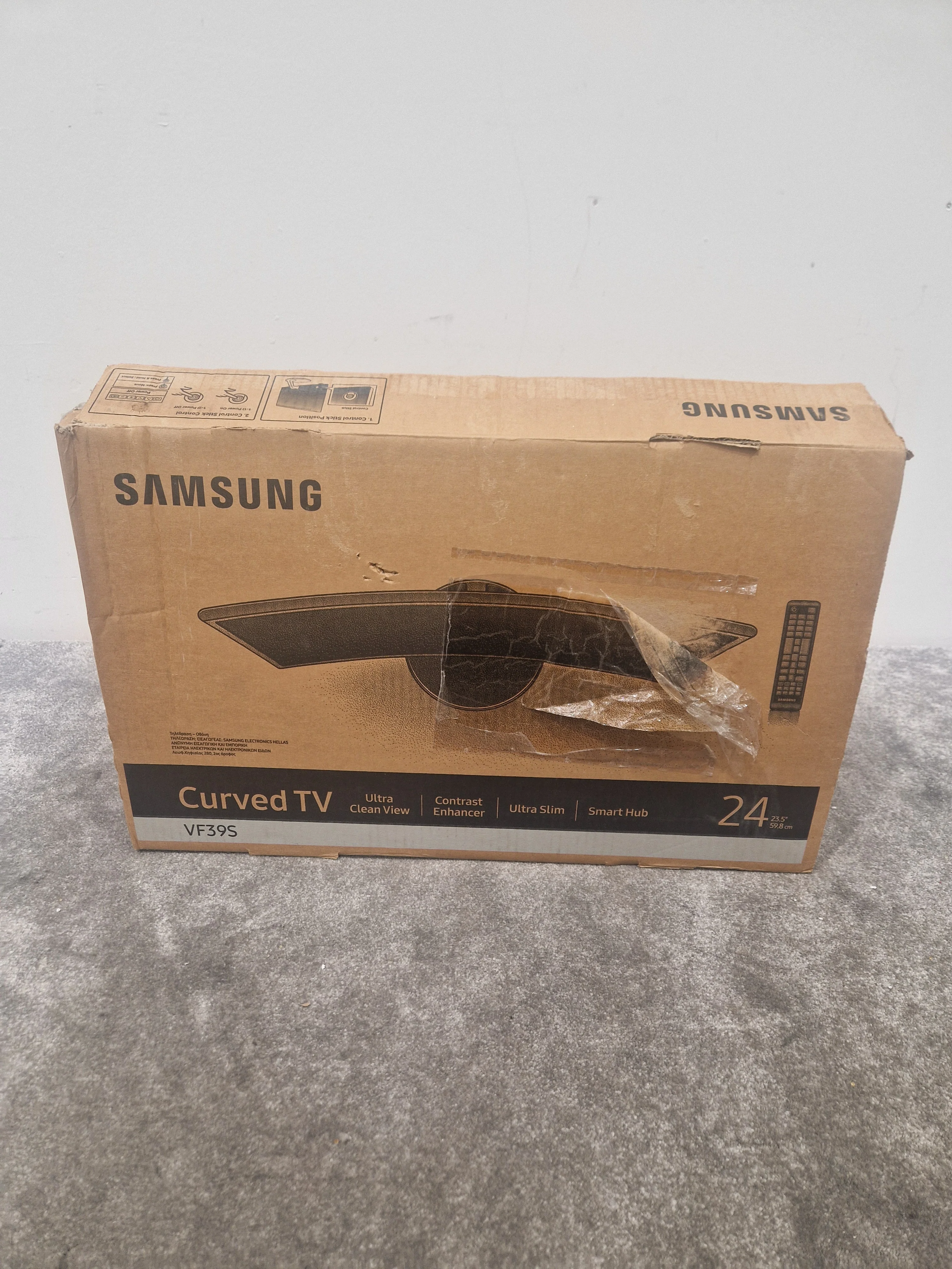 Samsung V24F39S - Curved LED Monitor - Excellent w/ Original Box & Power Supply (Read condition note) - Image 10