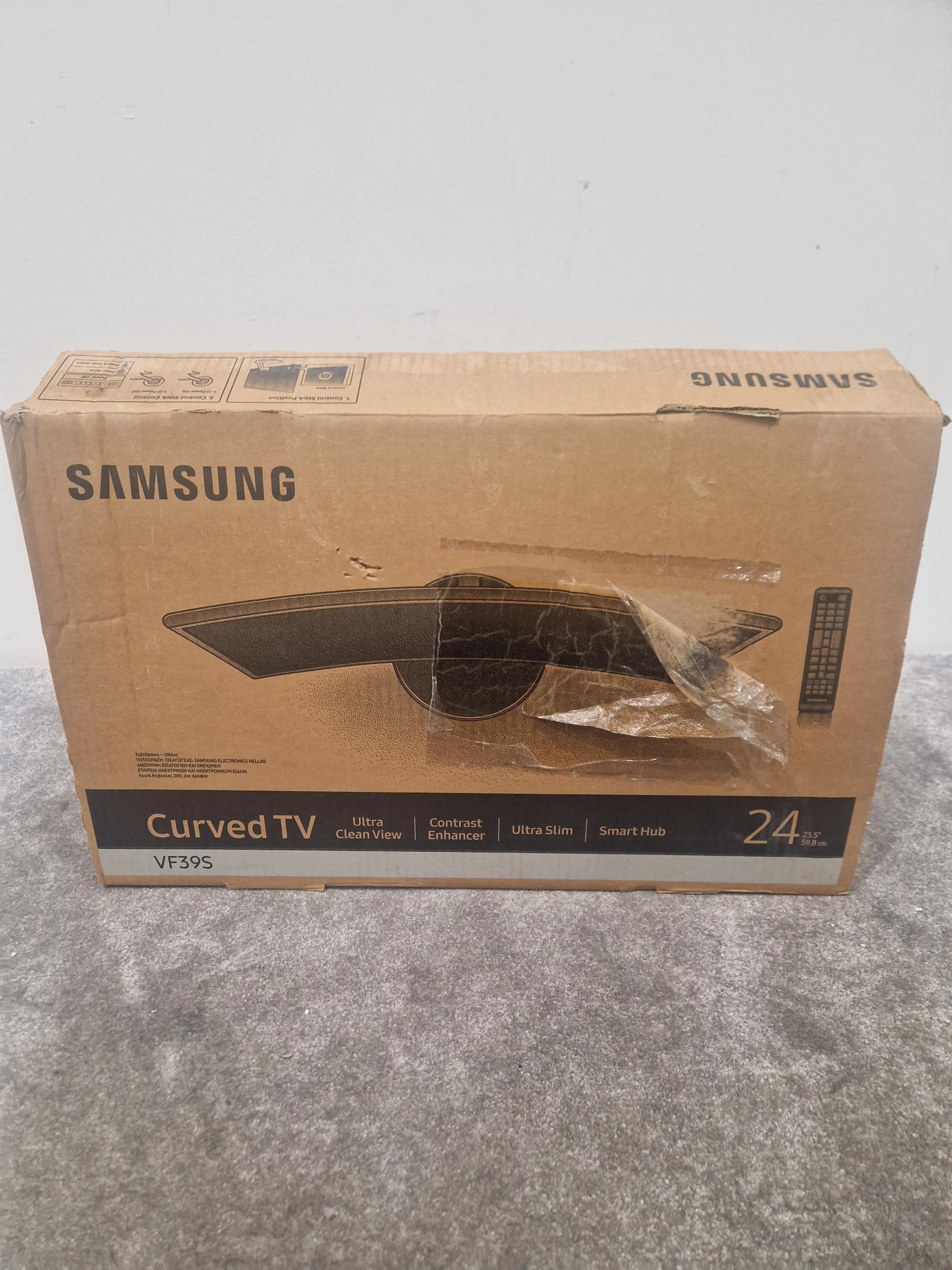 Samsung V24F39S - Curved LED Monitor - Excellent w/ Original Box & Power Supply (Read condition note) - Image 9