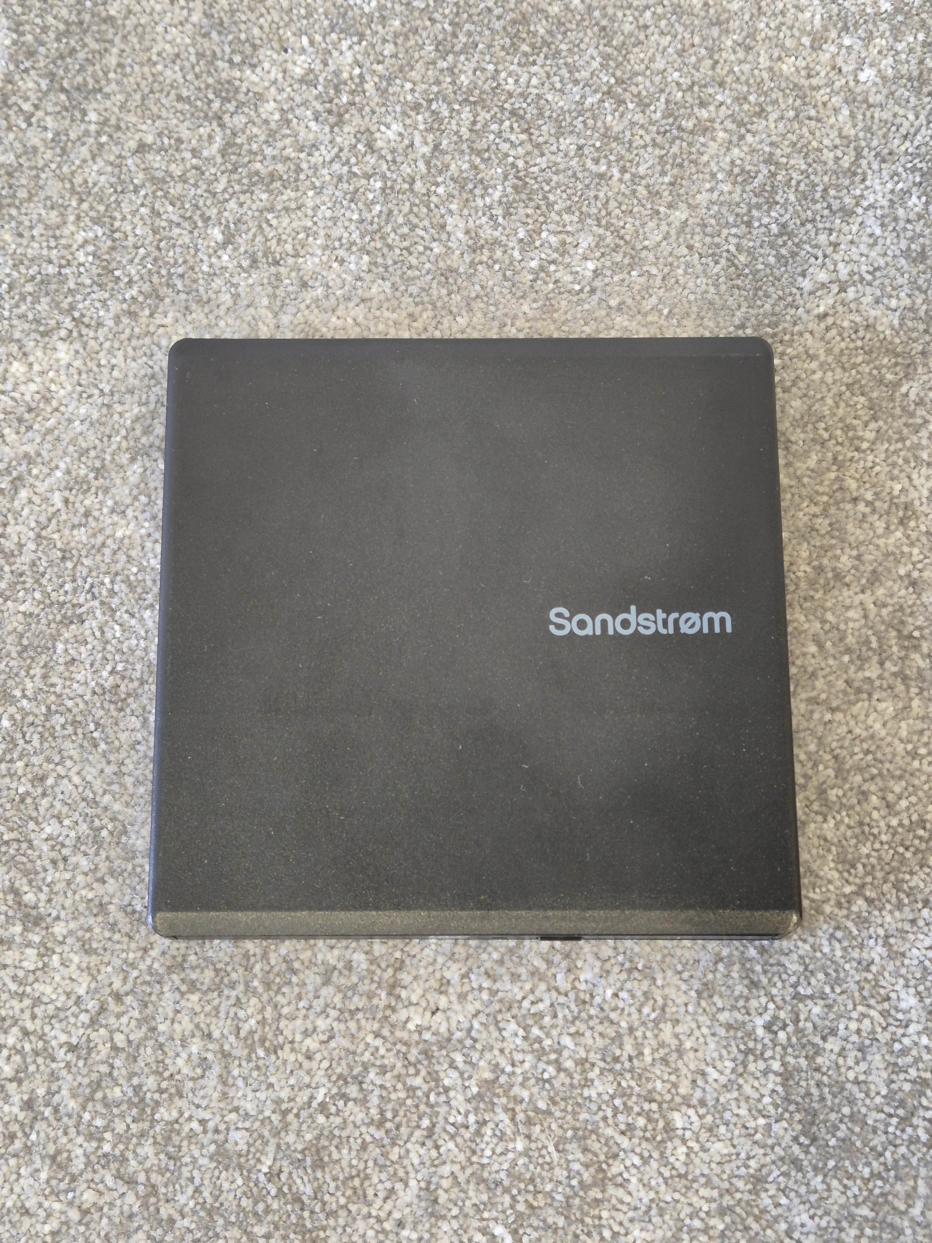 SANDSTROM SEDVDBK22 - External DVD Super Multi CD/DVD Writer w/ Original Box - Image 2