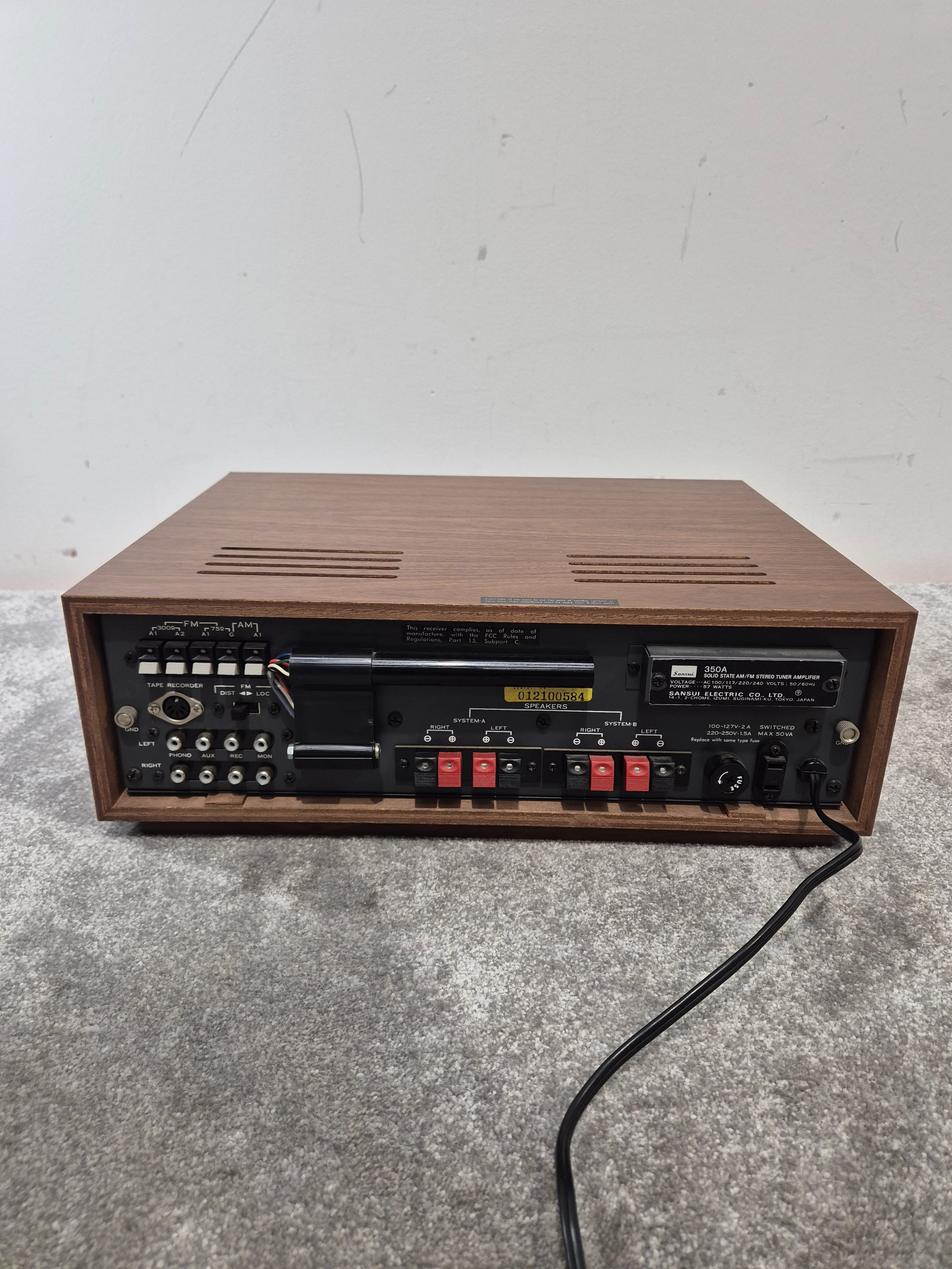 Sansui 350a Receiver - Vintage Audio, 35 Watts per Channel - Excellent - Image 6