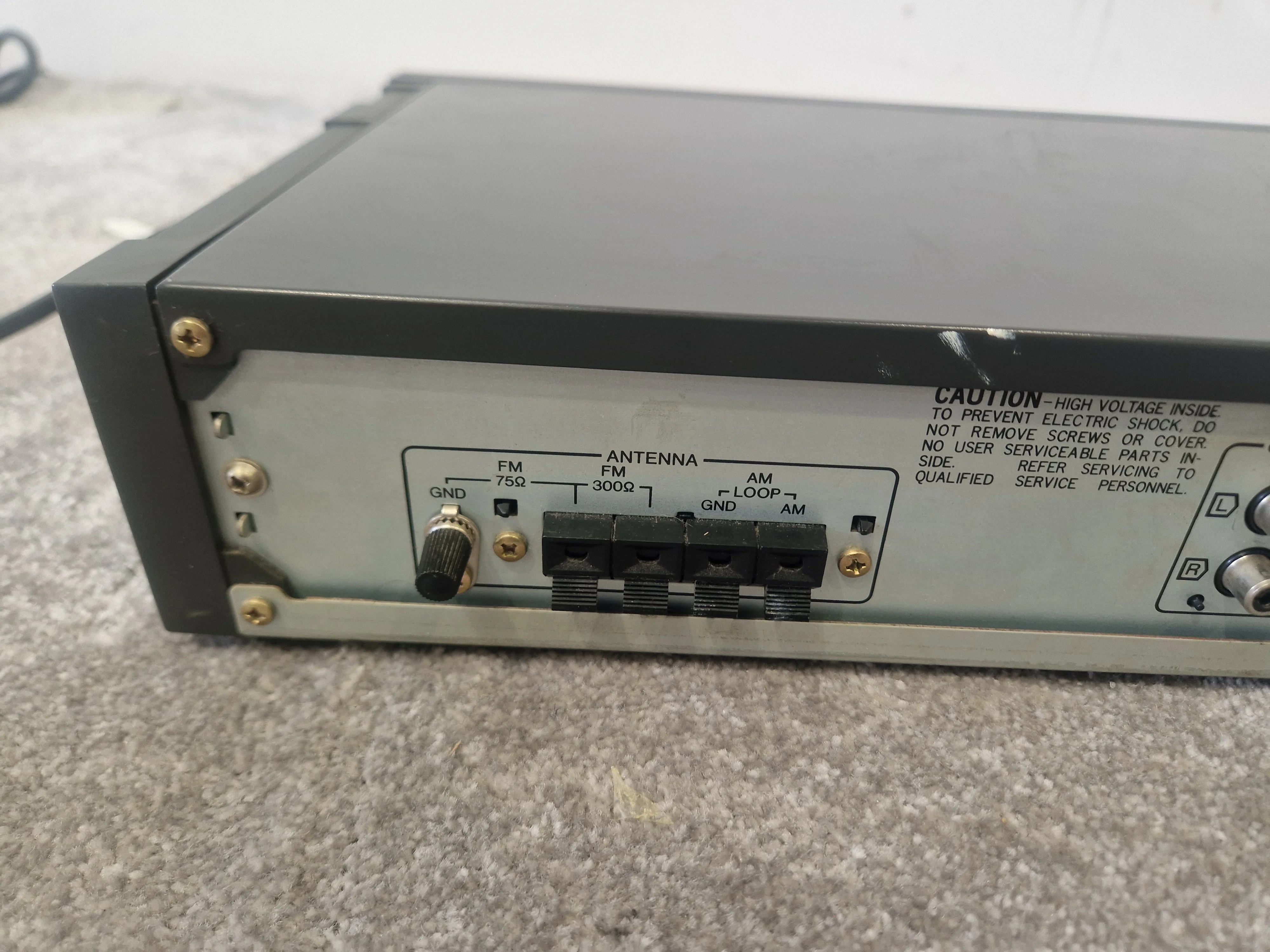Sansui T-505L AM/FM Stereo Tuner – Analog Dial – UK Band Support – Very Good - Image 5