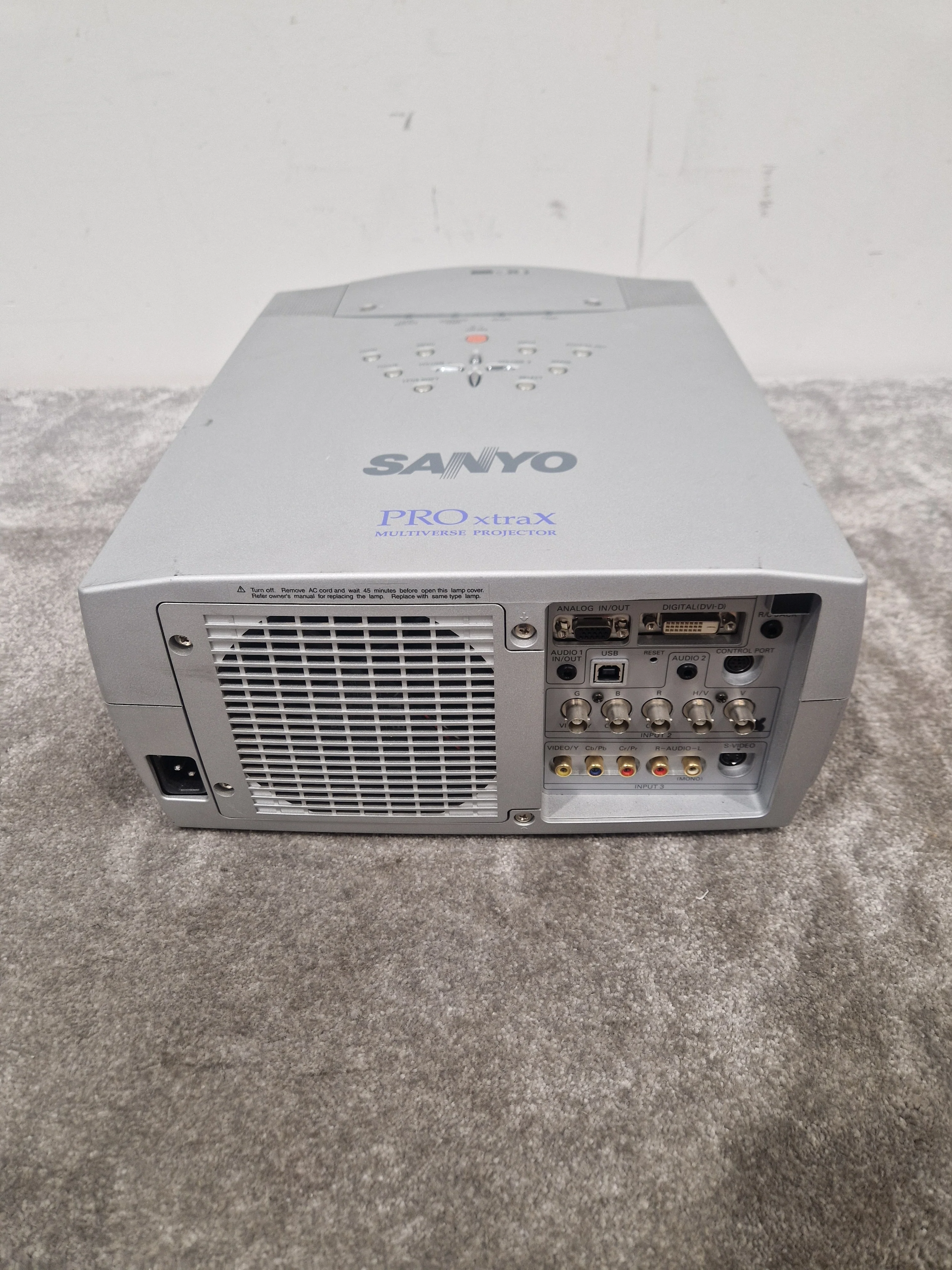 Sanyo PRO Xtra X PLC-XP50 Projector - High Brightness, XGA Resolution - Very Good - Image 4
