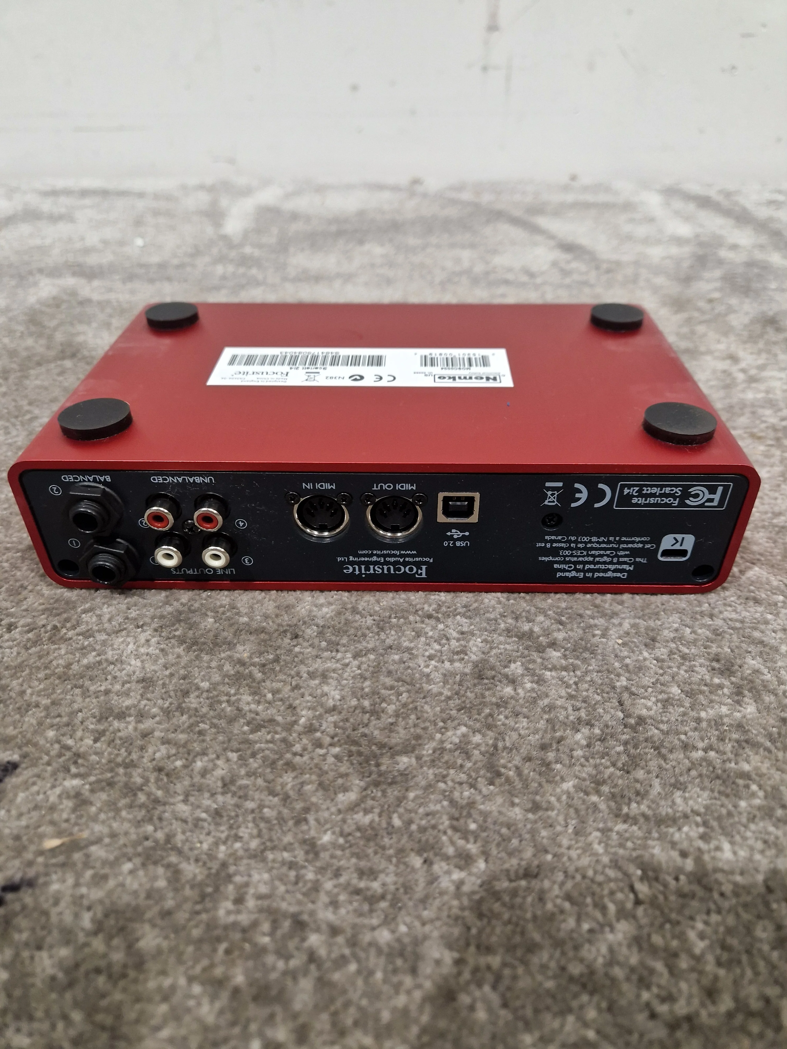 Scarlett 2I 4 - USB Audio Interface - Excellent w/ Original Box & Power Supply - Image 10