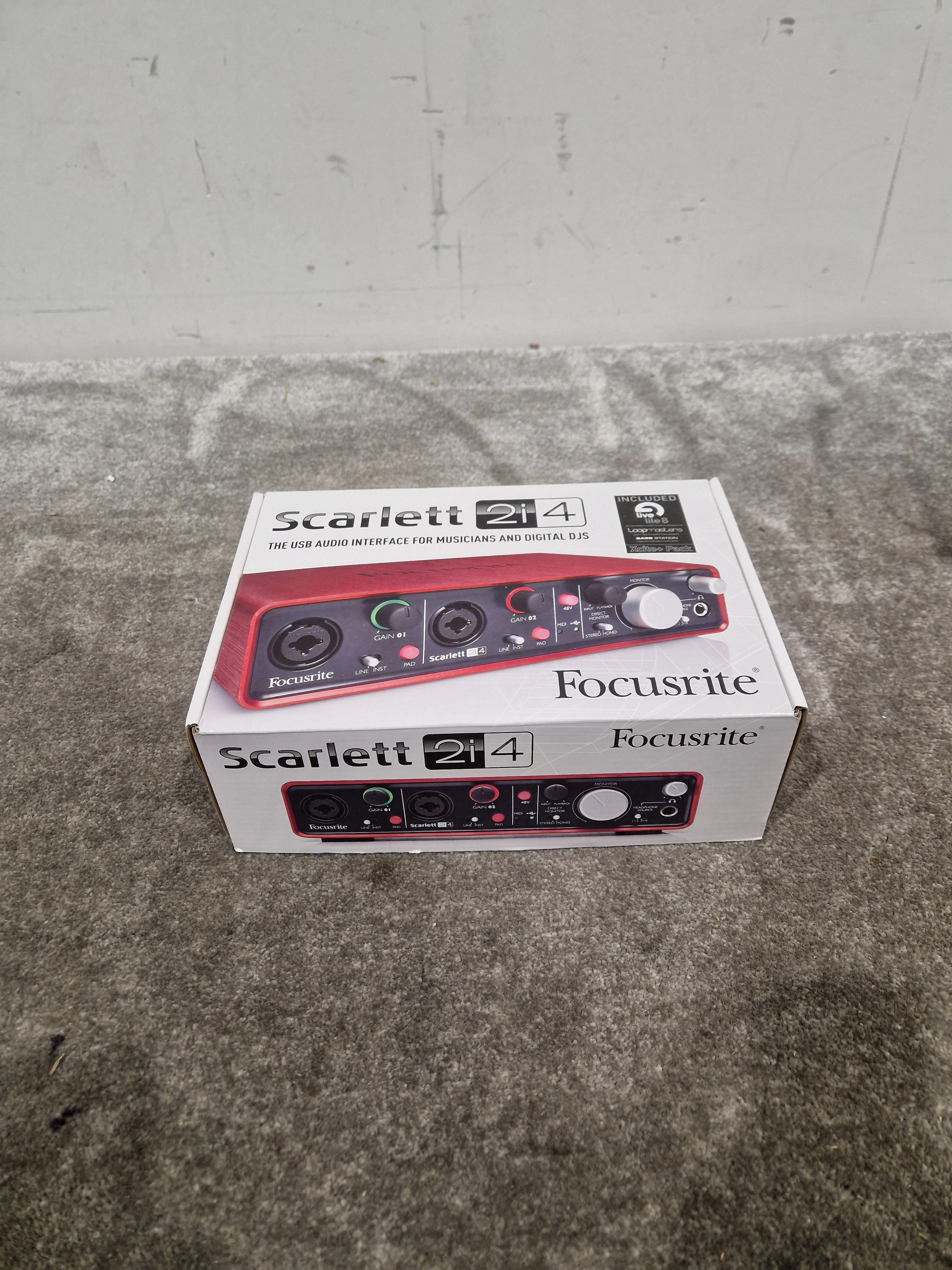Scarlett 2I 4 - USB Audio Interface - Excellent w/ Original Box & Power Supply - Image 11
