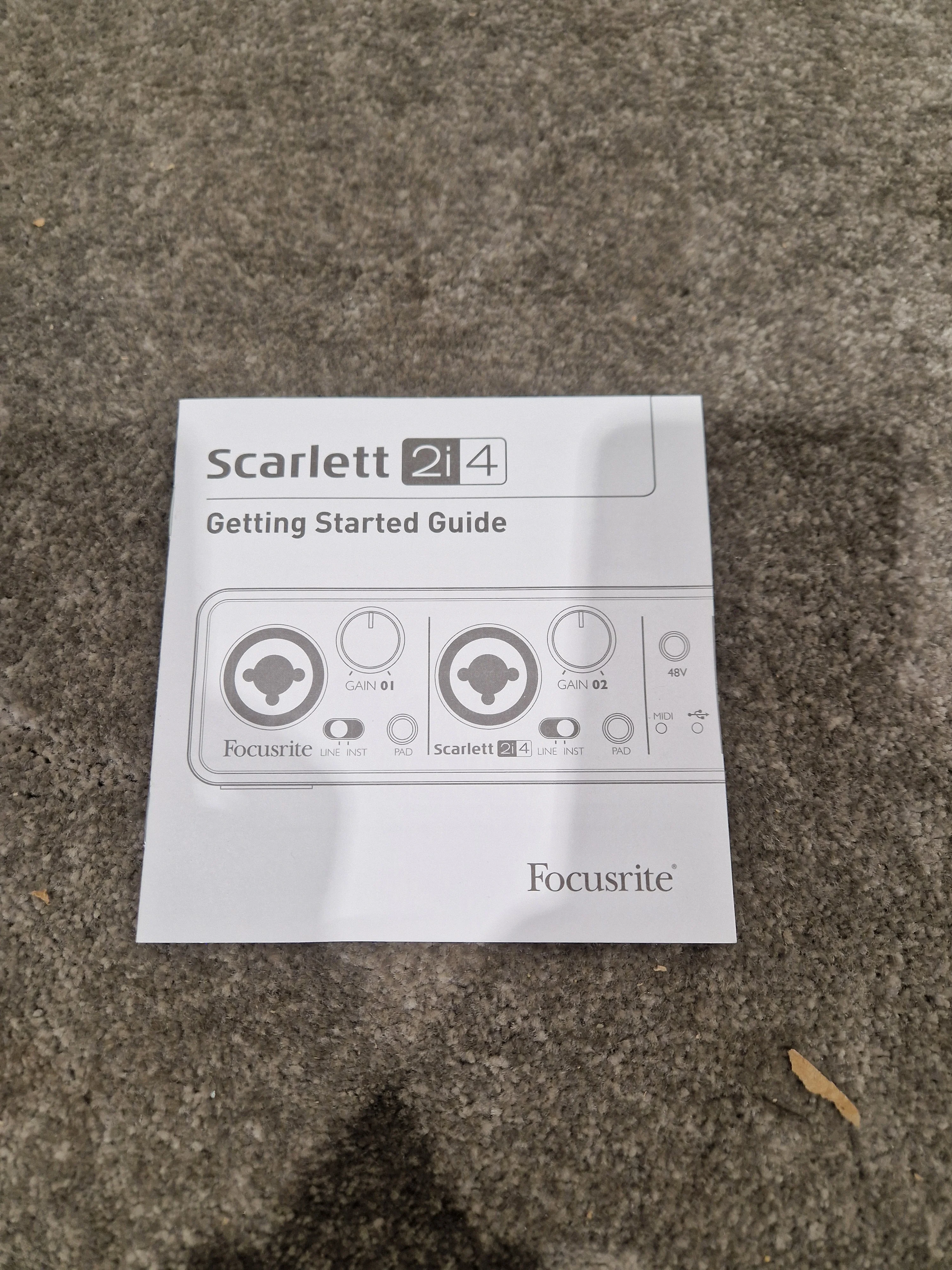 Scarlett 2I 4 - USB Audio Interface - Excellent w/ Original Box & Power Supply - Image 17